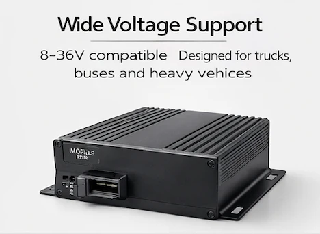 CJ INDUSTRIES 4-Channel (1080P HD) Truck Fleet Camera Monitoring System with DVR/GPS/4G and Storage - Image 9