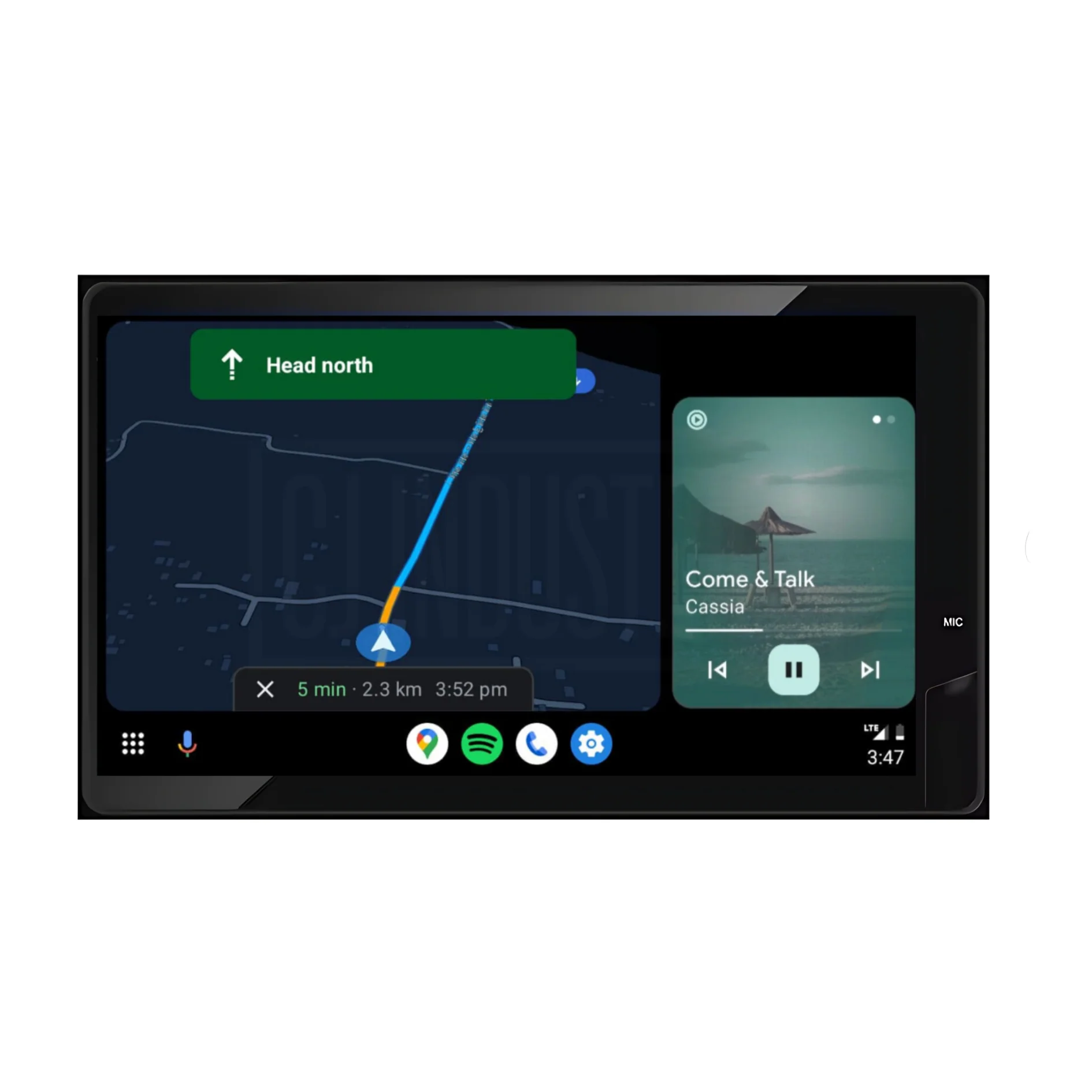 CJ INDUSTRIES Toyota Universal (Facelift) Plug & Play Touchscreen Head Unit Radio Kit with Wireless CarPlay and Android Auto - Image 4