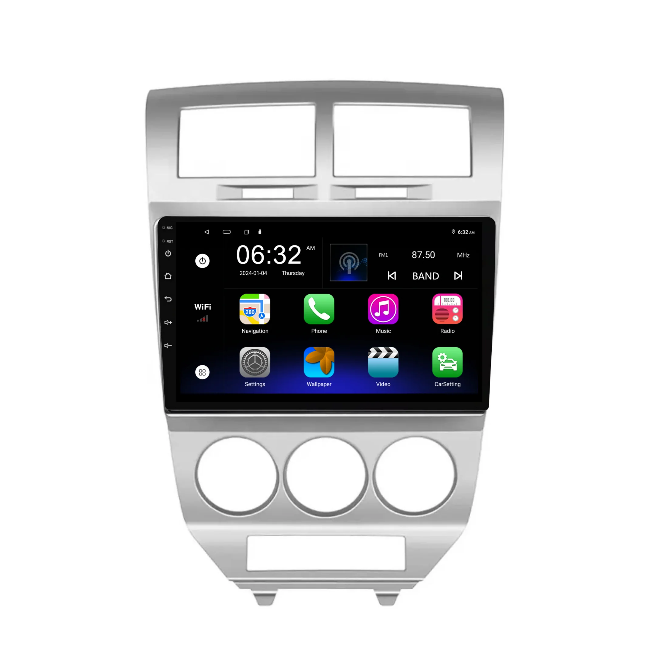 Dodge Caliber (2009-2012) Plug & Play Head Unit Upgrade Kit: Car Radio with Wireless & Wired Apple CarPlay & Android Auto - Image 6