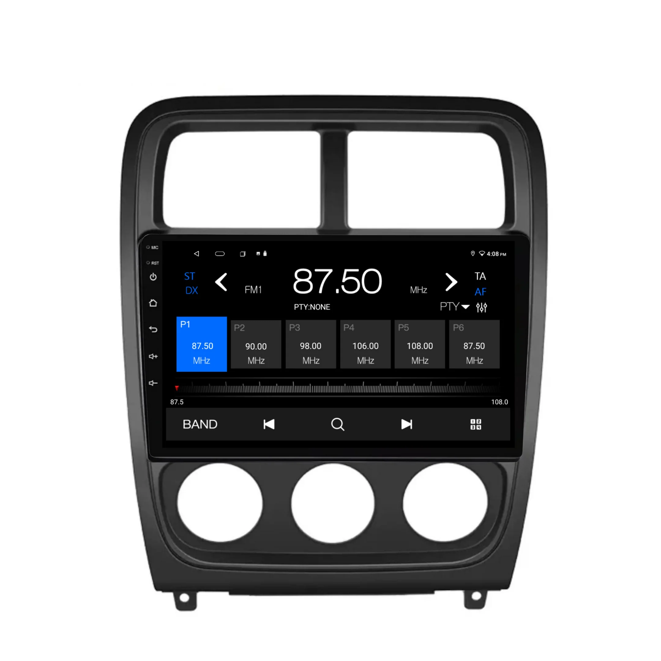 Dodge Caliber (2010-2012) Plug & Play Head Unit Upgrade Kit: Car Radio with Wireless & Wired Apple CarPlay & Android Auto - Image 5