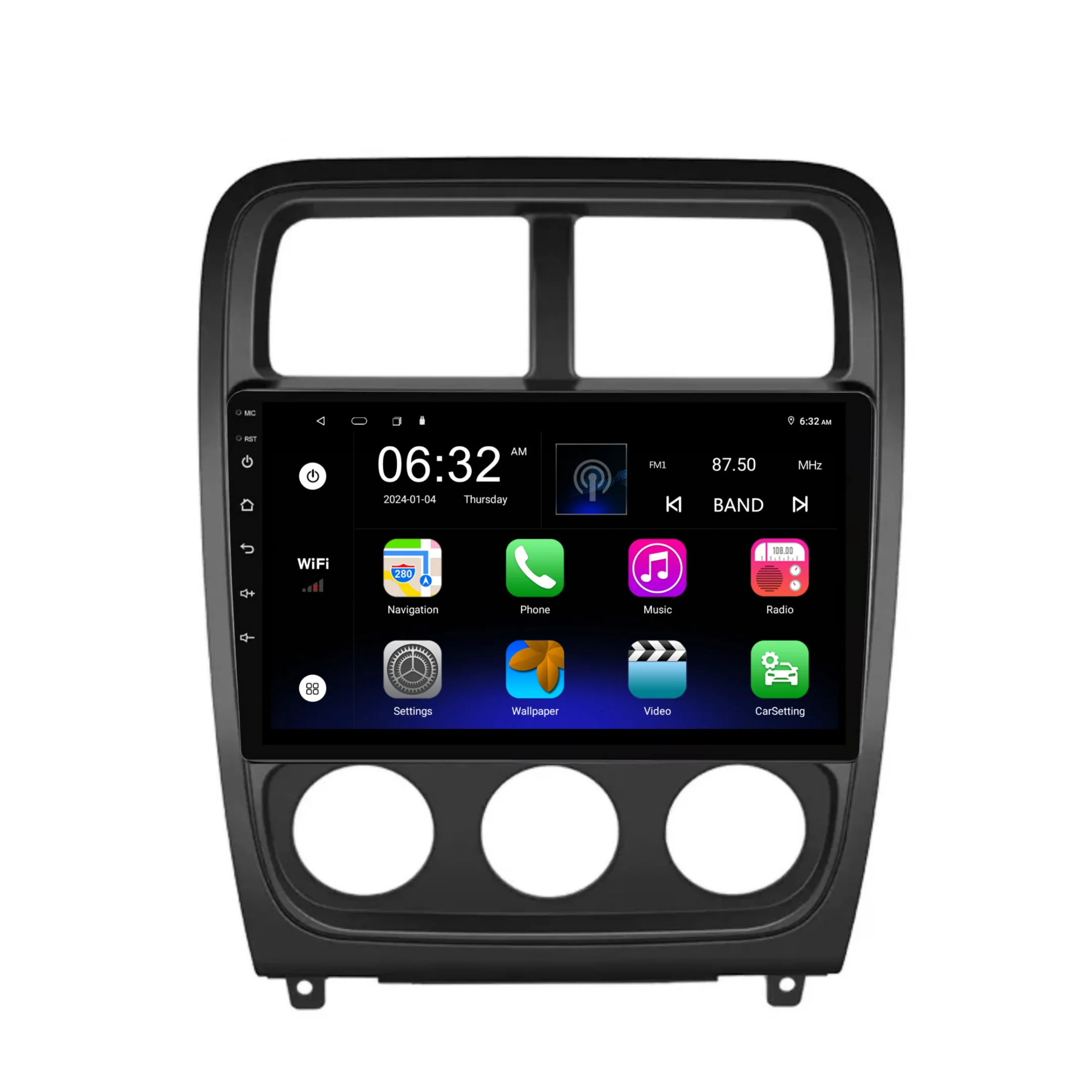 Dodge Caliber (2010-2012) Plug & Play Head Unit Upgrade Kit: Car Radio with Wireless & Wired Apple CarPlay & Android Auto - Image 6