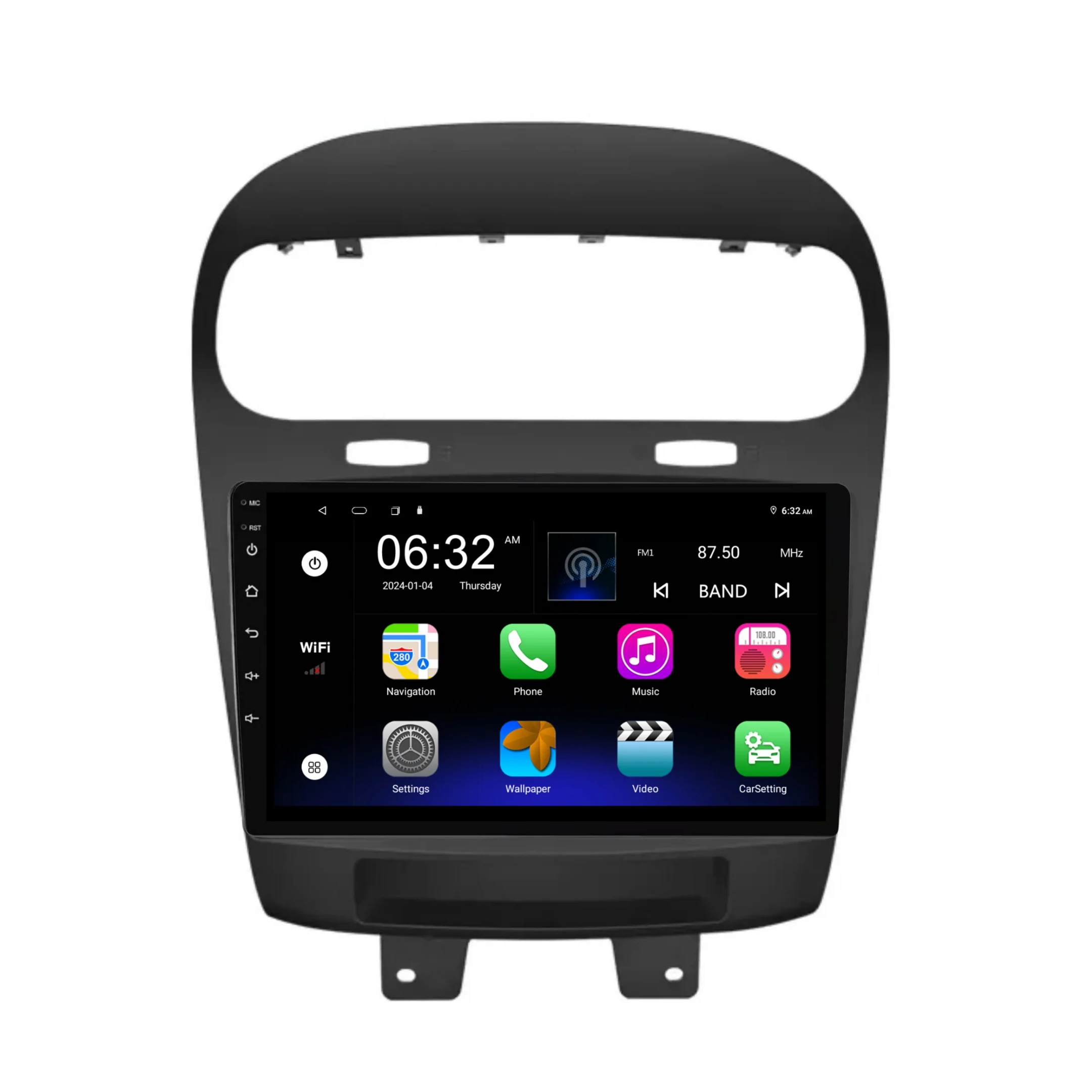Dodge Journey (2012-2020) Plug & Play Head Unit Upgrade Kit: Car Radio with Wireless & Wired Apple CarPlay & Android Auto - Image 6