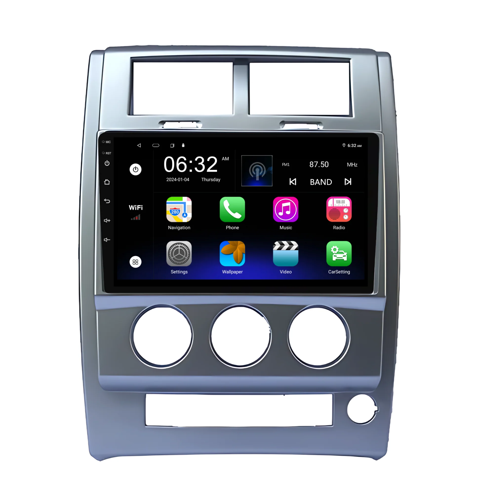 Dodge Nitro / Jeep Liberty (2007-2012) Plug & Play Head Unit Upgrade Kit: Car Radio with Wireless & Wired Apple CarPlay & Android Auto - Image 6