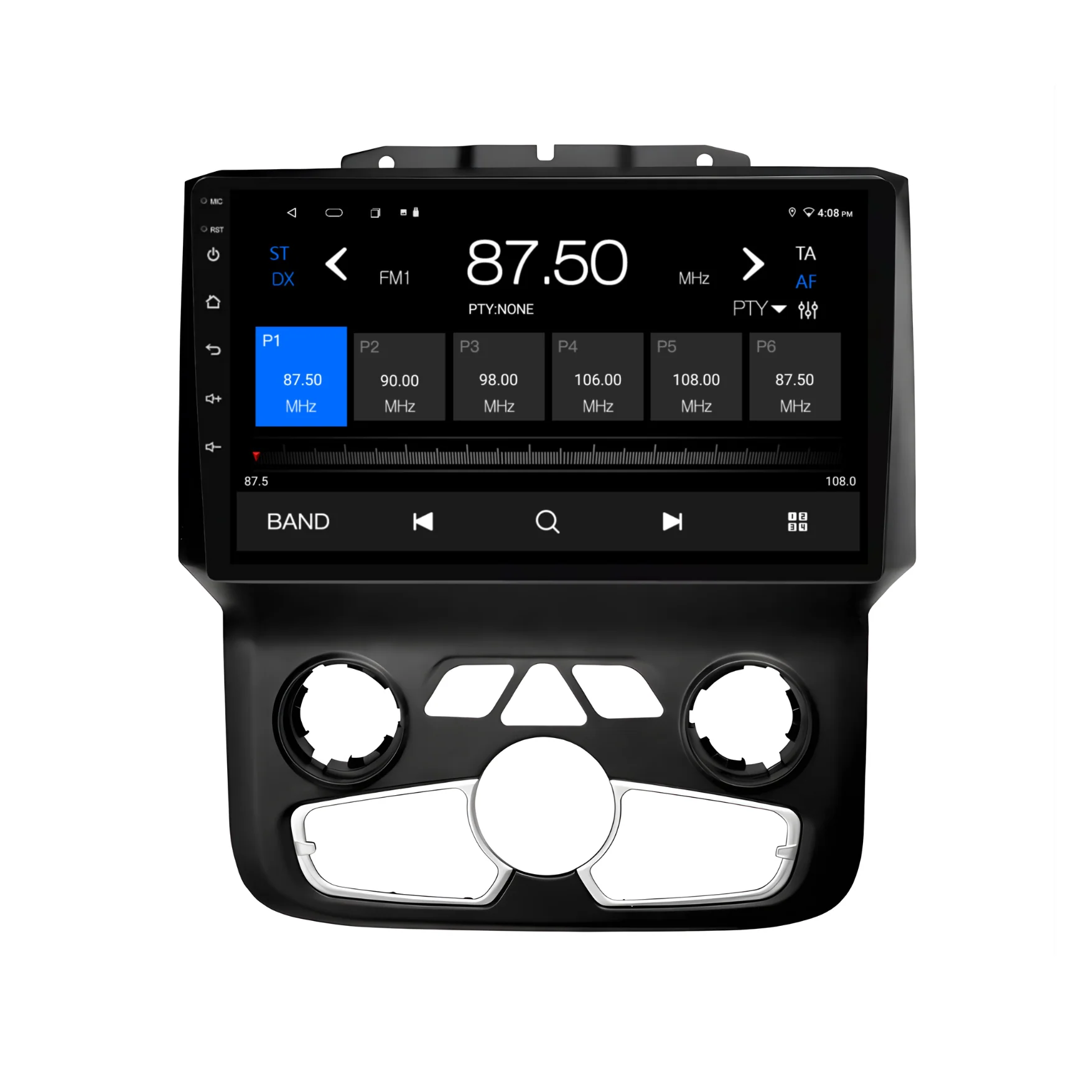 Dodge RAM 1500/2500 (2013-2019) Plug & Play Head Unit Upgrade Kit: Car Radio with Wireless & Wired Apple CarPlay & Android Auto - Image 6