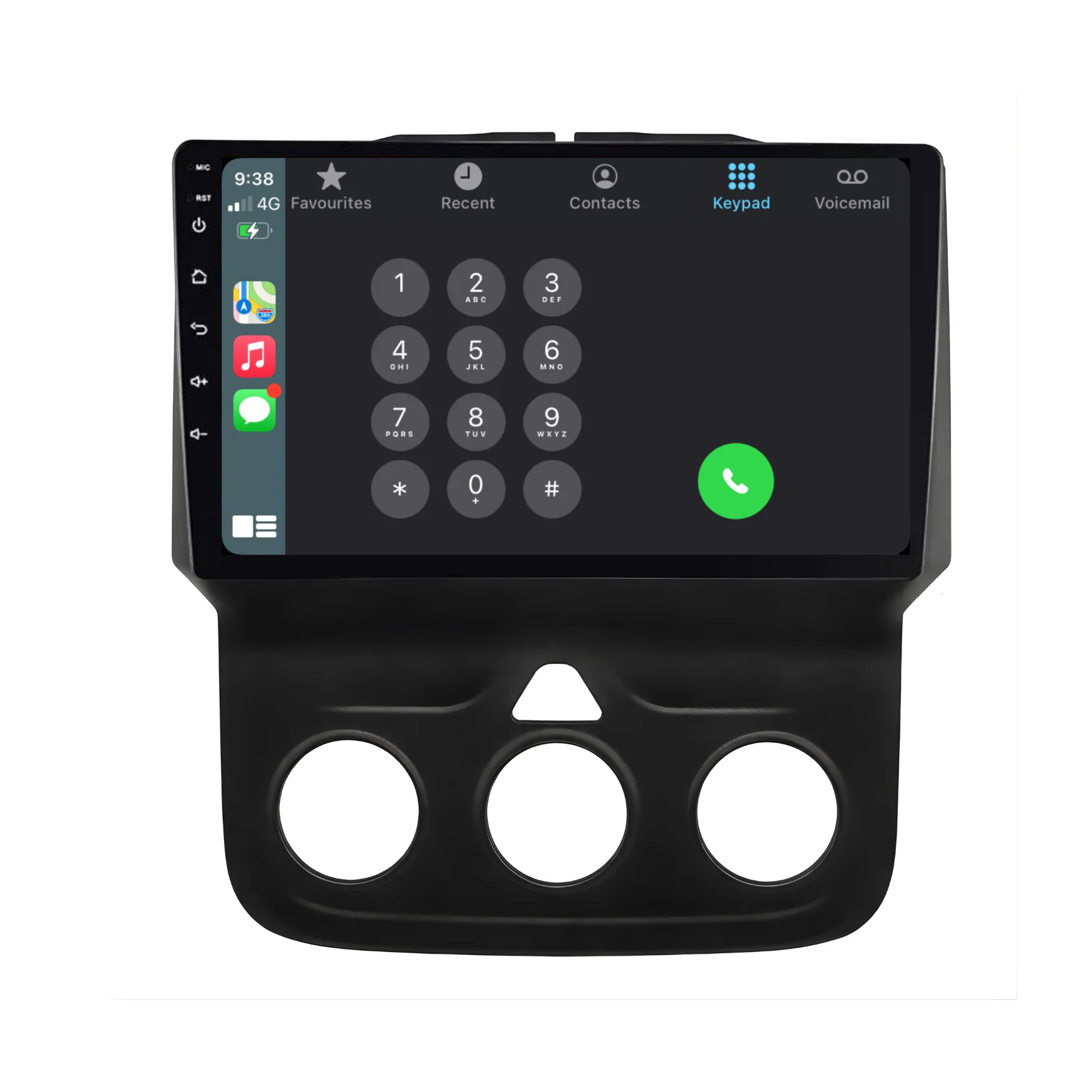 Dodge RAM 1500/5500 (2013-2019) Plug & Play Head Unit Upgrade Kit: Car Radio with Wireless & Wired Apple CarPlay & Android Auto - Image 3