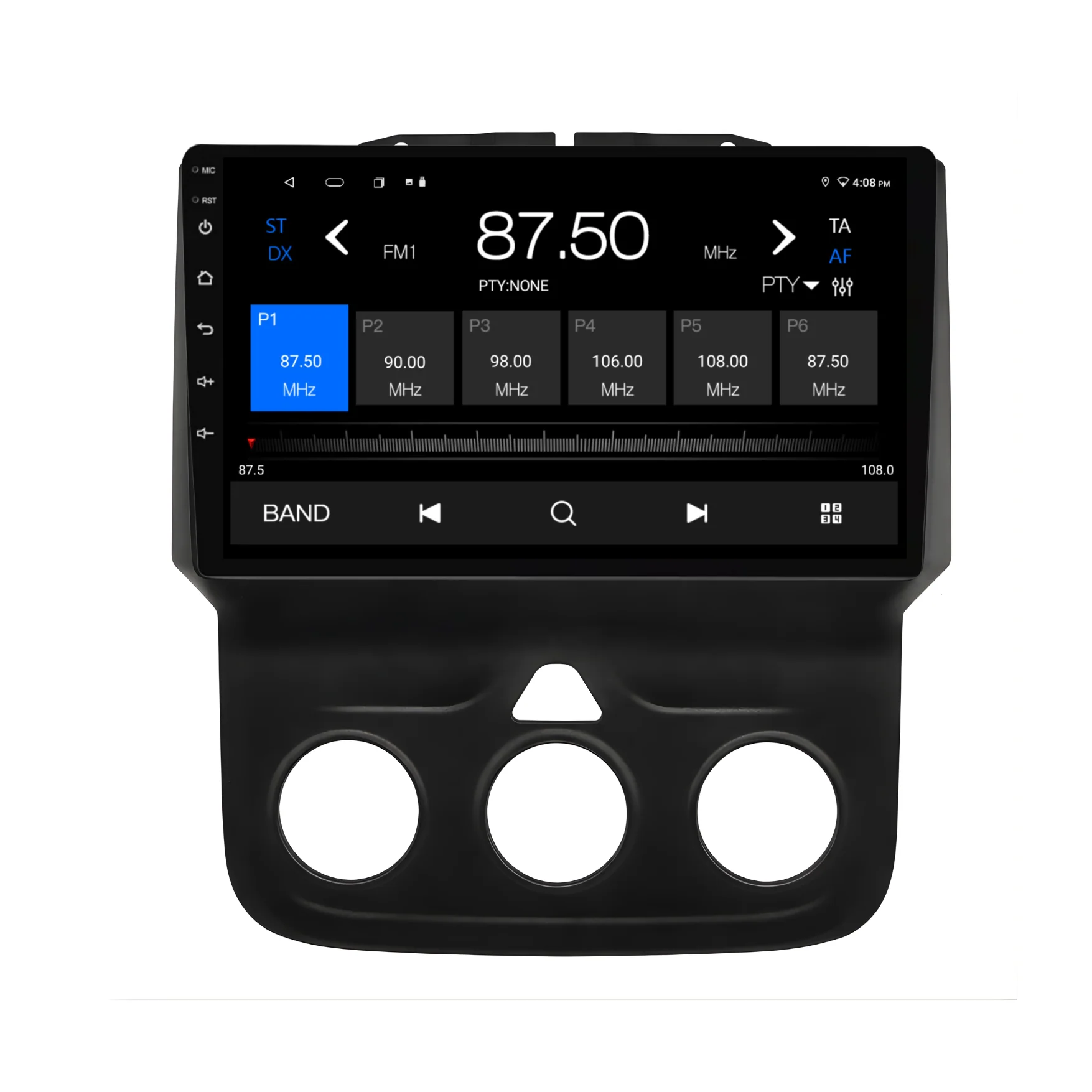 Dodge RAM 1500/5500 (2013-2019) Plug & Play Head Unit Upgrade Kit: Car Radio with Wireless & Wired Apple CarPlay & Android Auto - Image 5