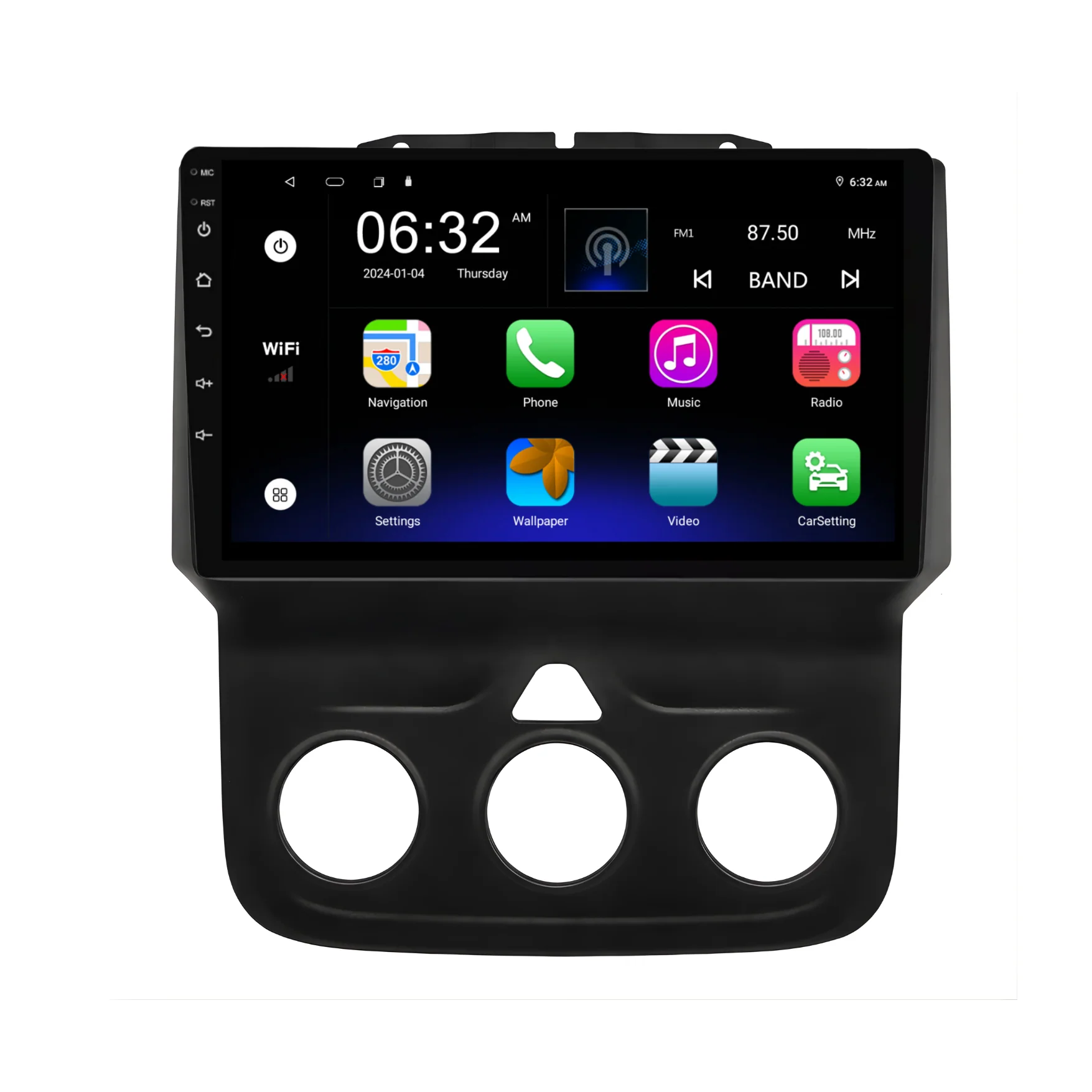 Dodge RAM 1500/5500 (2013-2019) Plug & Play Head Unit Upgrade Kit: Car Radio with Wireless & Wired Apple CarPlay & Android Auto - Image 6
