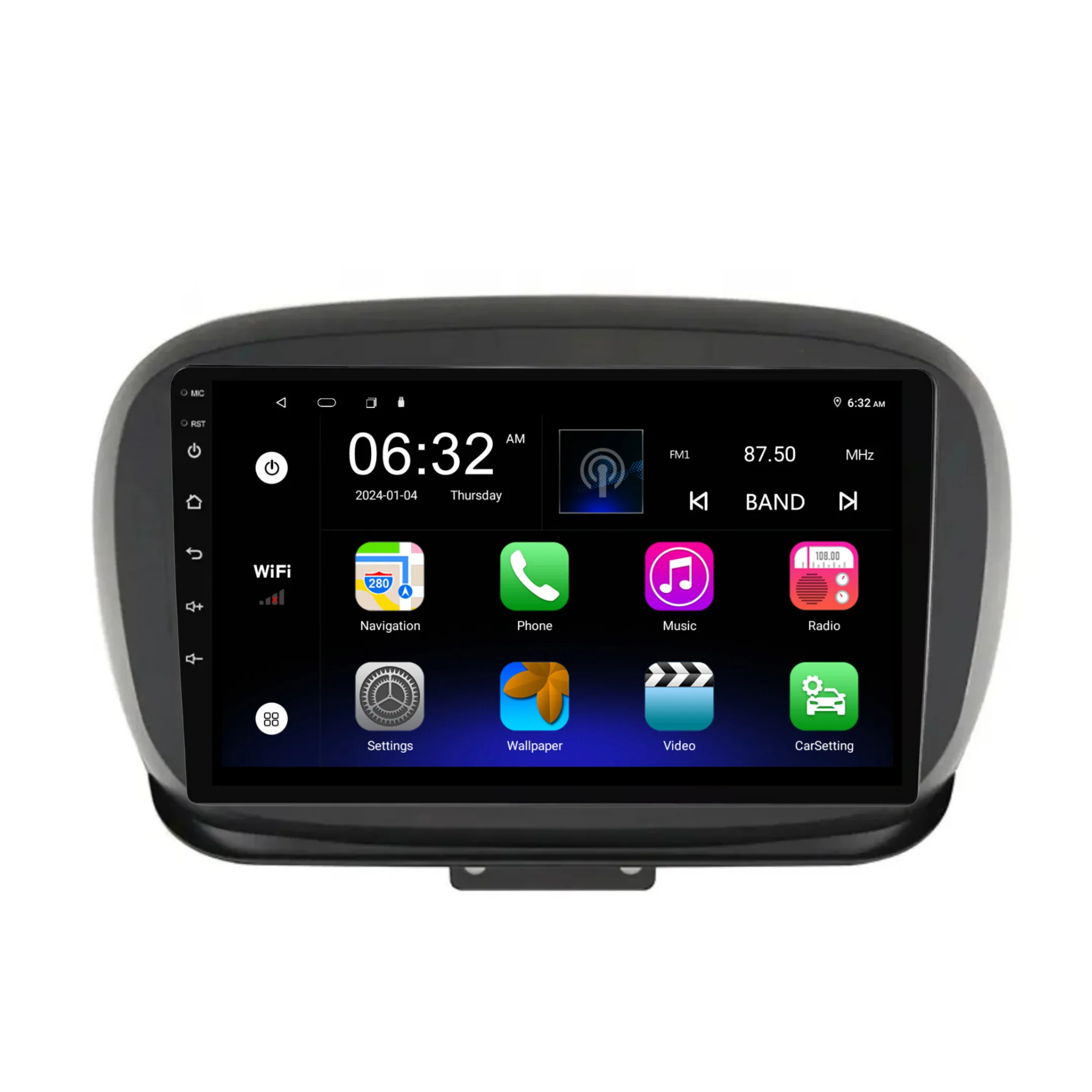 Fiat 500X (2014-2019) Plug & Play Head Unit Upgrade Kit: Car Radio with Wireless & Wired Apple CarPlay & Android Auto - Image 6