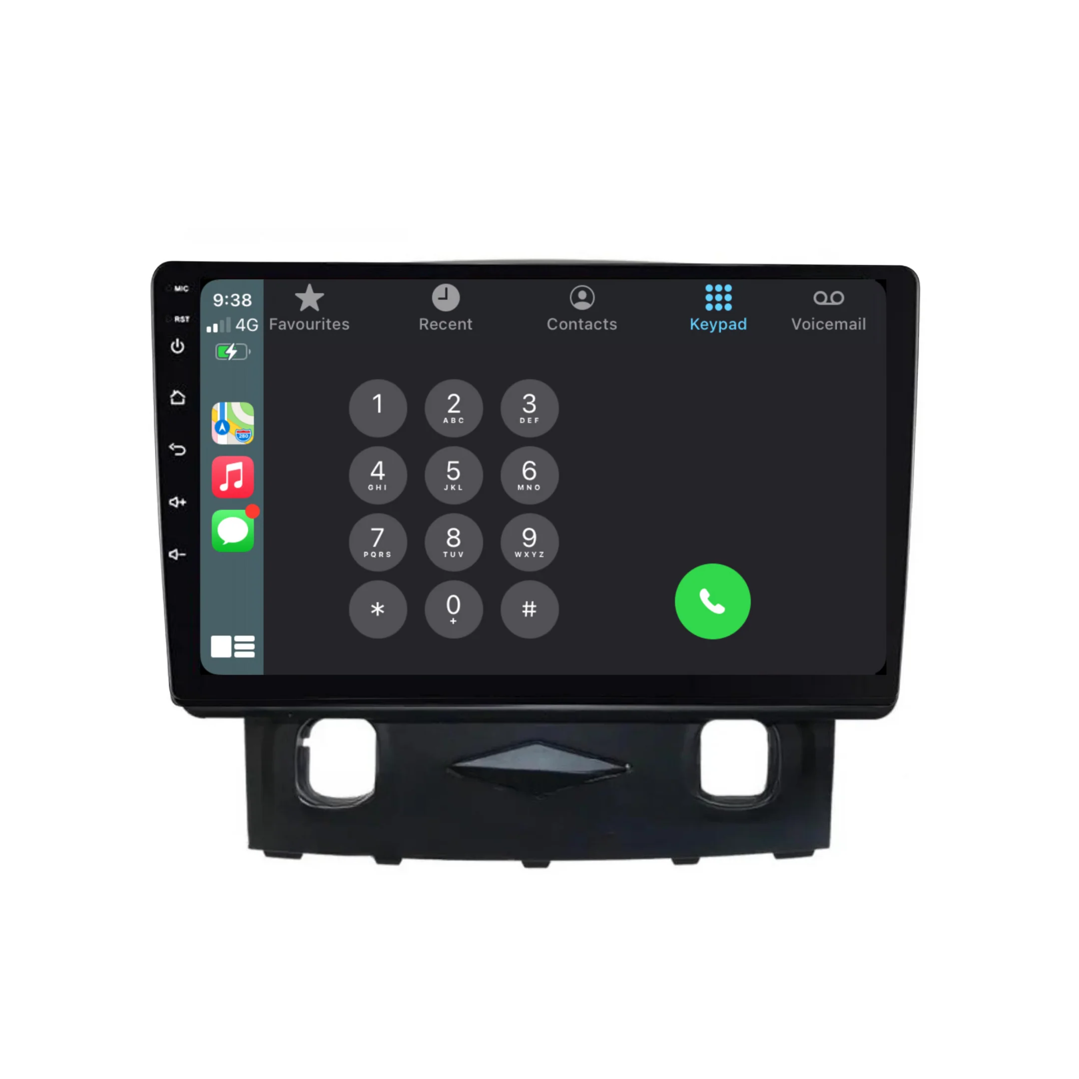 Ford Escape / Kuga (2008-2010) Plug & Play Head Unit Upgrade Kit: Car Radio with Wireless & Wired Apple CarPlay & Android Auto - Image 3