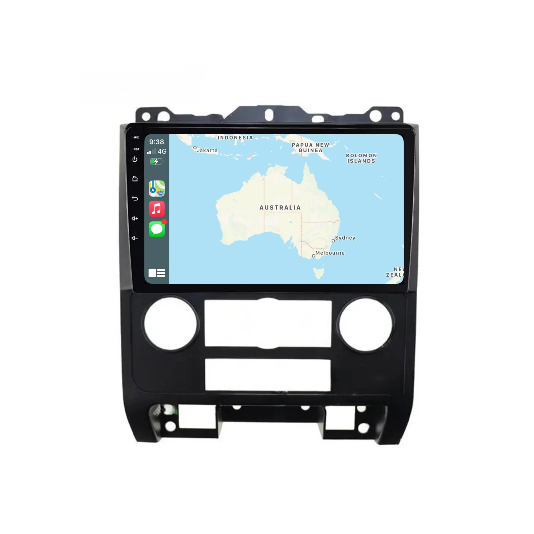 Ford Escape / Kuga / Explorer (2007-2012) Plug & Play Head Unit Upgrade Kit: Car Radio with Wireless & Wired Apple CarPlay & Android Auto - Image 2