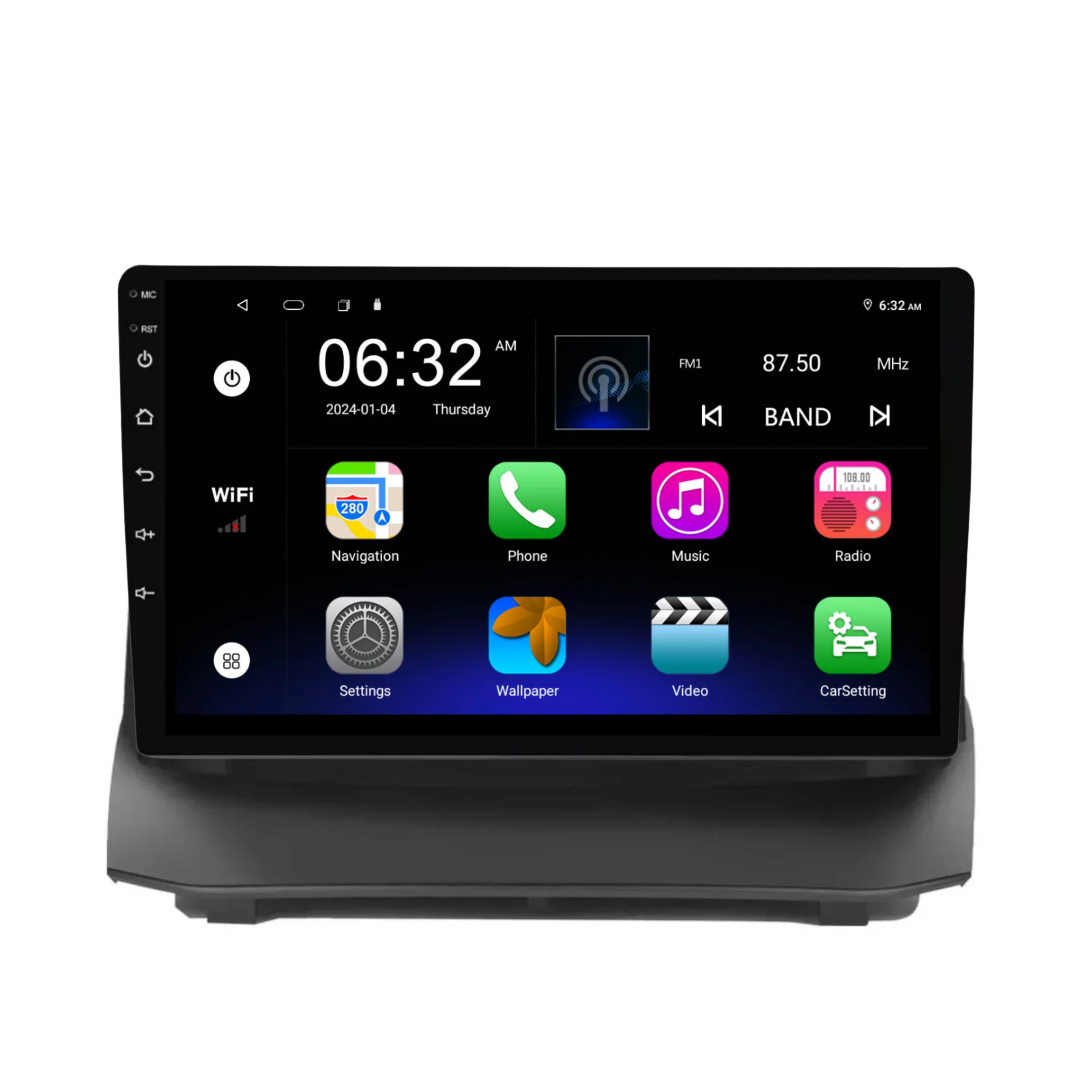 Ford Fiesta (2009-2014) Plug & Play Head Unit Upgrade Kit: Car Radio with Wireless & Wired Apple CarPlay & Android Auto - Image 6