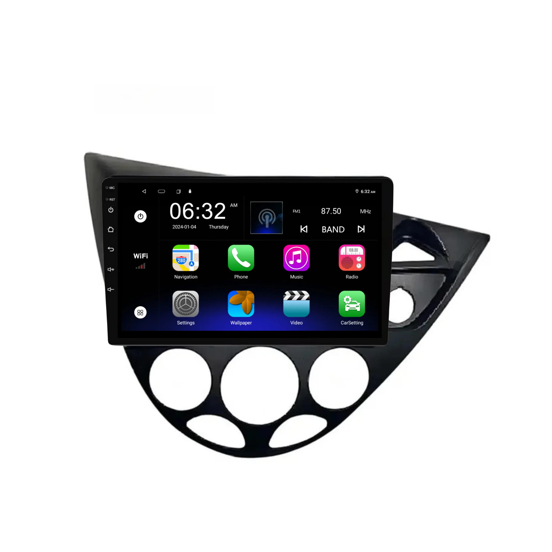 Ford Focus (1998-2005) Plug & Play Head Unit Upgrade Kit: Car Radio with Wireless & Wired Apple CarPlay & Android Auto - Image 6