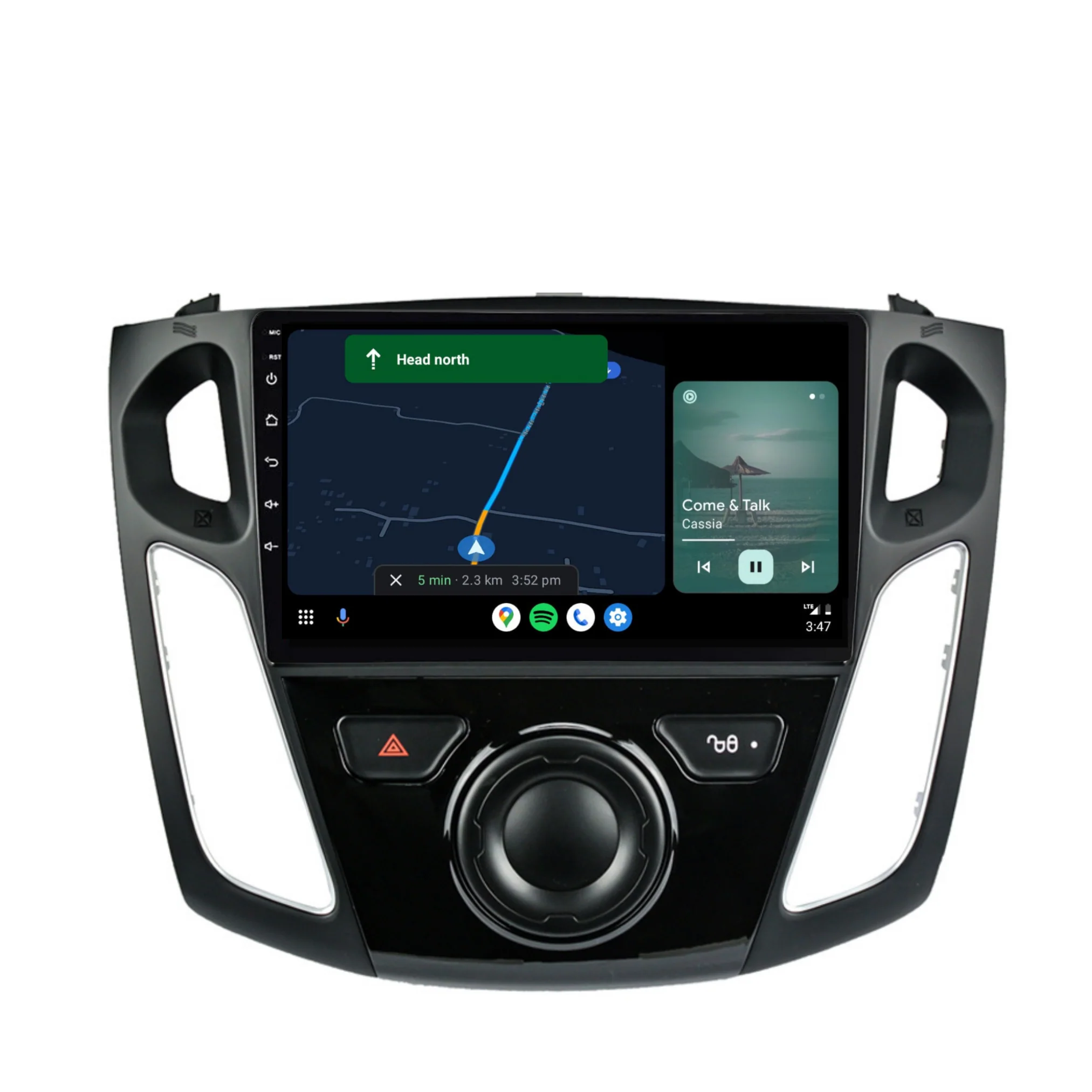 Ford Focus (2012-2017) Plug & Play Head Unit Upgrade Kit: Car Radio with Wireless & Wired Apple CarPlay & Android Auto - Image 4