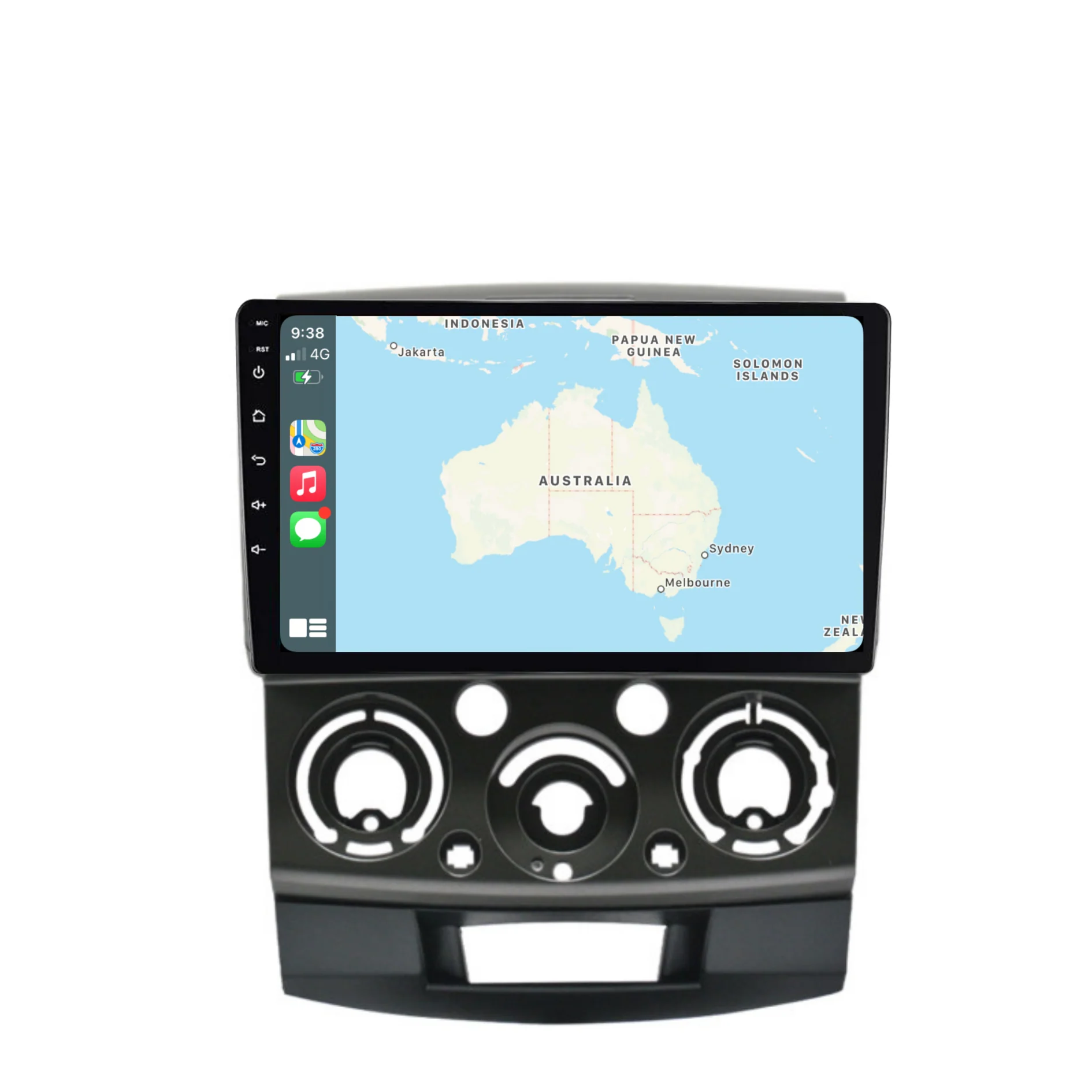 Ford Ranger (2006-2010) Plug & Play Head Unit Upgrade Kit: Car Radio with Wireless & Wired Apple CarPlay & Android Auto - Image 3