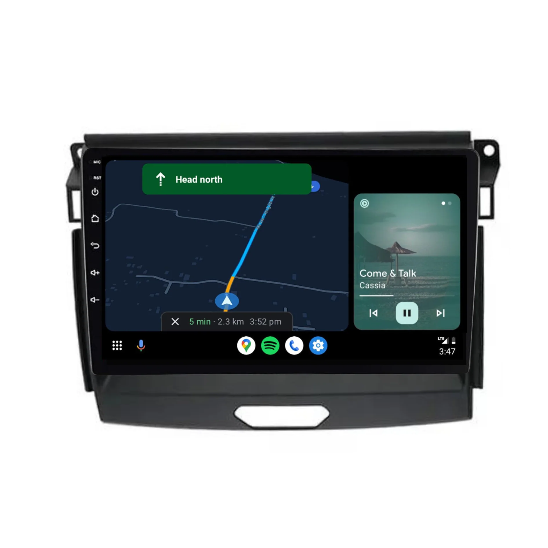 Ford Ranger PX2 / Everest (2015-2019) Plug & Play Head Unit Upgrade Kit: Car Radio with Wireless & Wired Apple CarPlay & Android Auto - Image 6