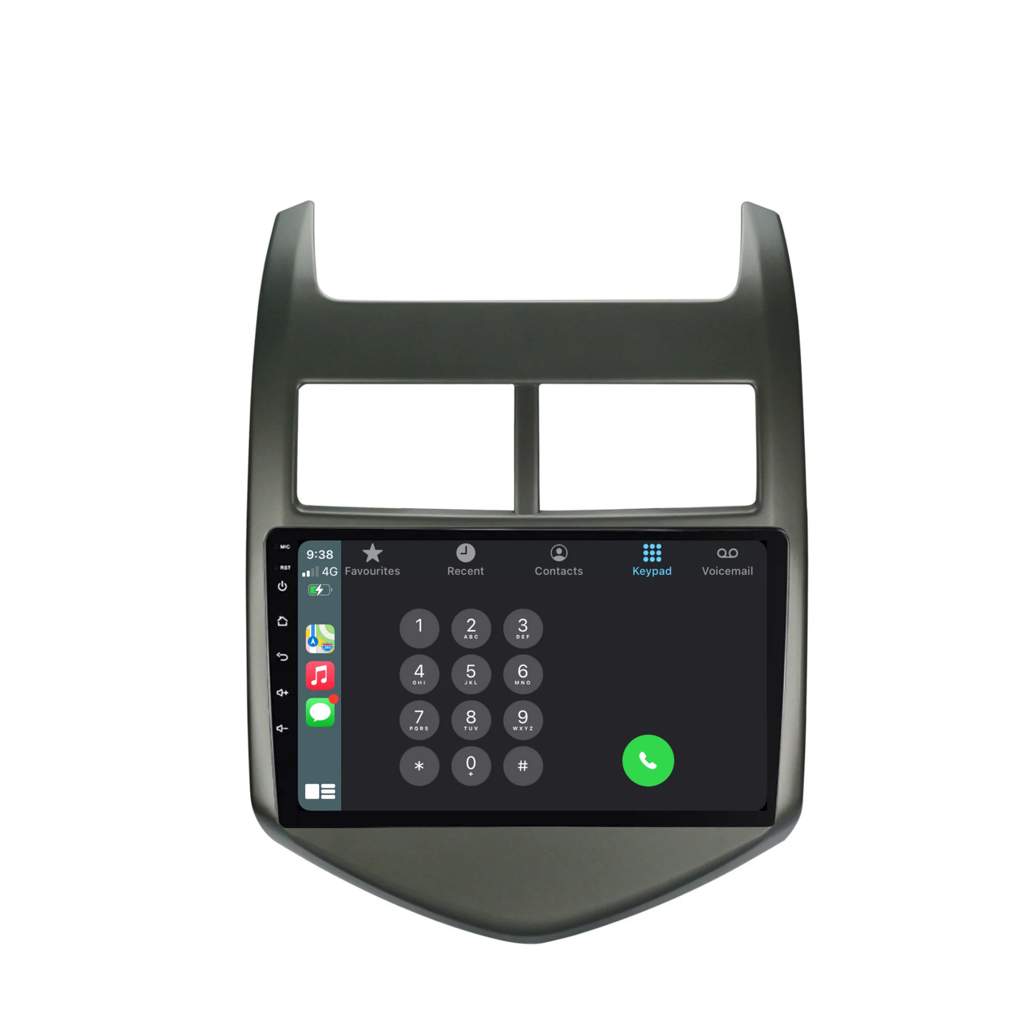 Holden Barina (2011-2015) Plug & Play Head Unit Upgrade Kit: Car Radio with Wireless & Wired Apple CarPlay & Android Auto - Image 3