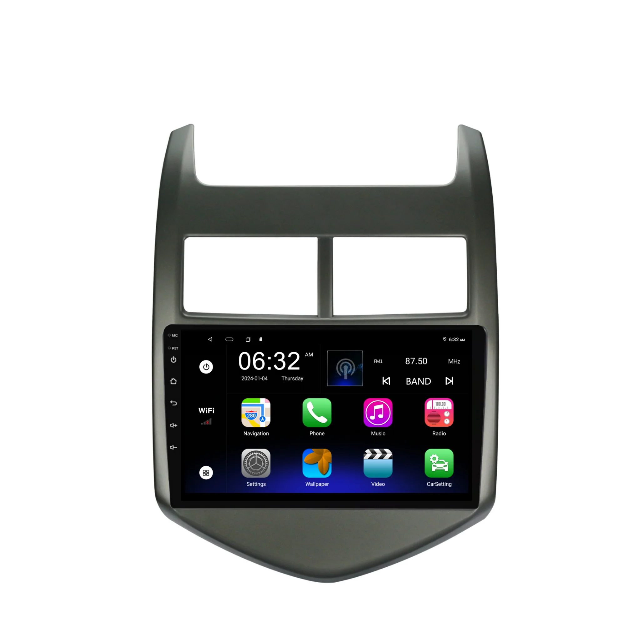 Holden Barina (2011-2015) Plug & Play Head Unit Upgrade Kit: Car Radio with Wireless & Wired Apple CarPlay & Android Auto - Image 6