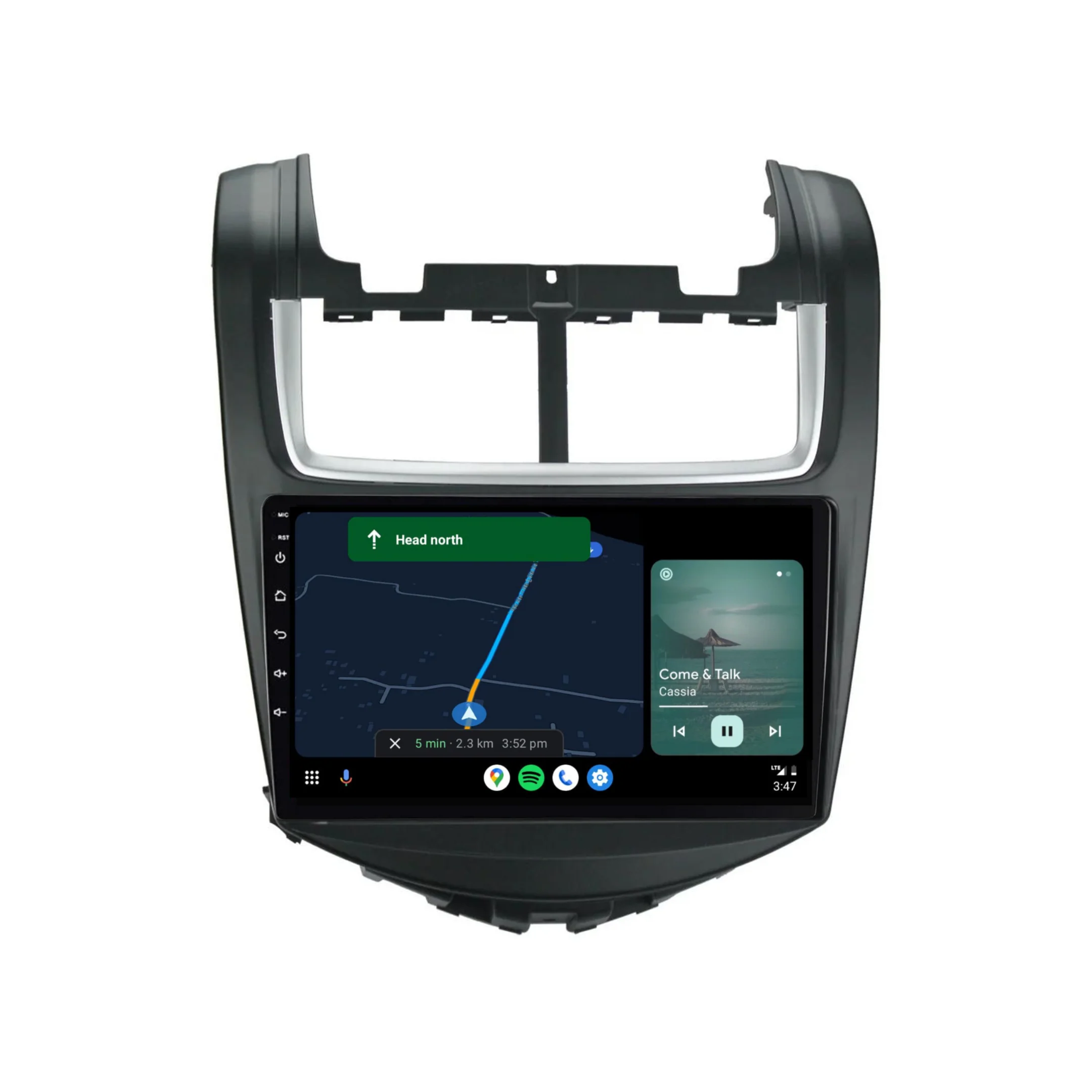 Holden Barina (2014+) Plug & Play Head Unit Upgrade Kit: Car Radio with Wireless & Wired Apple CarPlay & Android Auto - Image 4