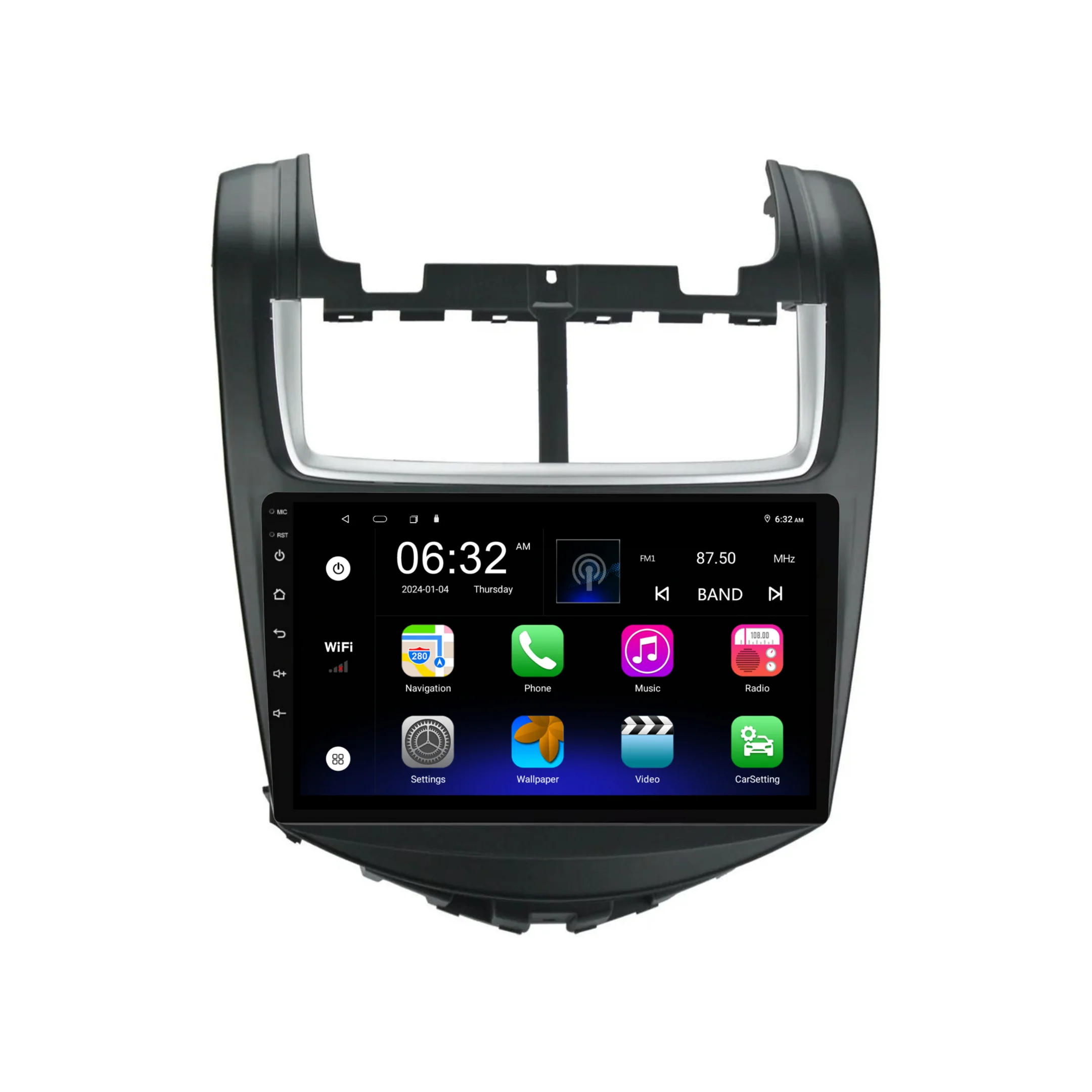 Holden Barina (2014+) Plug & Play Head Unit Upgrade Kit: Car Radio with Wireless & Wired Apple CarPlay & Android Auto - Image 6