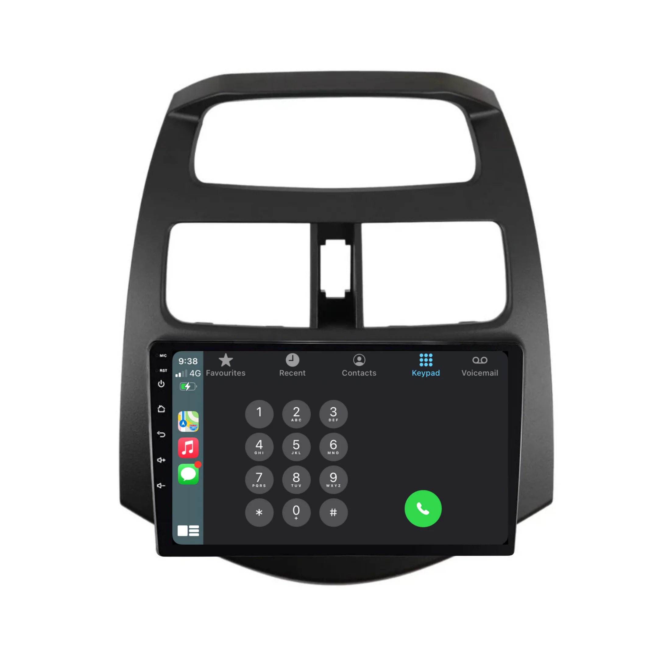 Holden Barina Spark (2012-2016) Plug & Play Head Unit Upgrade Kit: Car Radio with Wireless & Wired Apple CarPlay & Android Auto - Image 3