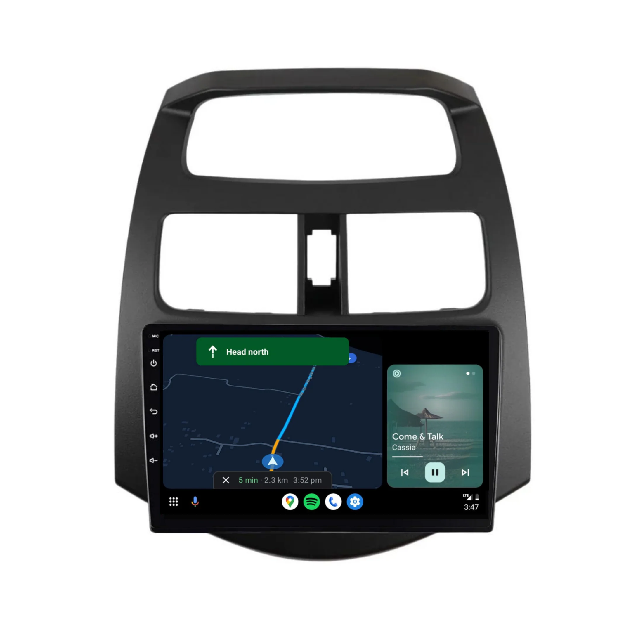 Holden Barina Spark (2012-2016) Plug & Play Head Unit Upgrade Kit: Car Radio with Wireless & Wired Apple CarPlay & Android Auto - Image 4