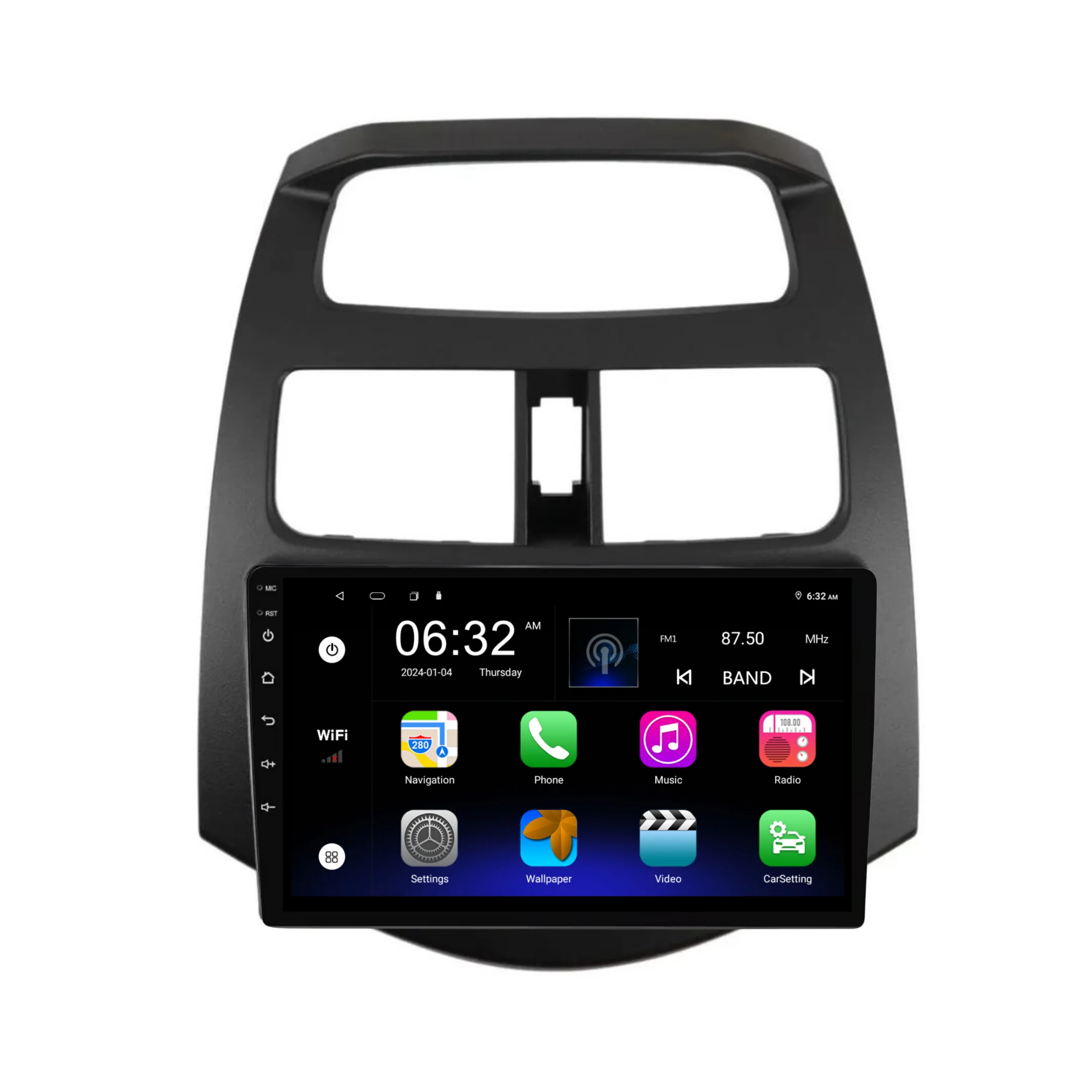 Holden Barina Spark (2012-2016) Plug & Play Head Unit Upgrade Kit: Car Radio with Wireless & Wired Apple CarPlay & Android Auto - Image 6