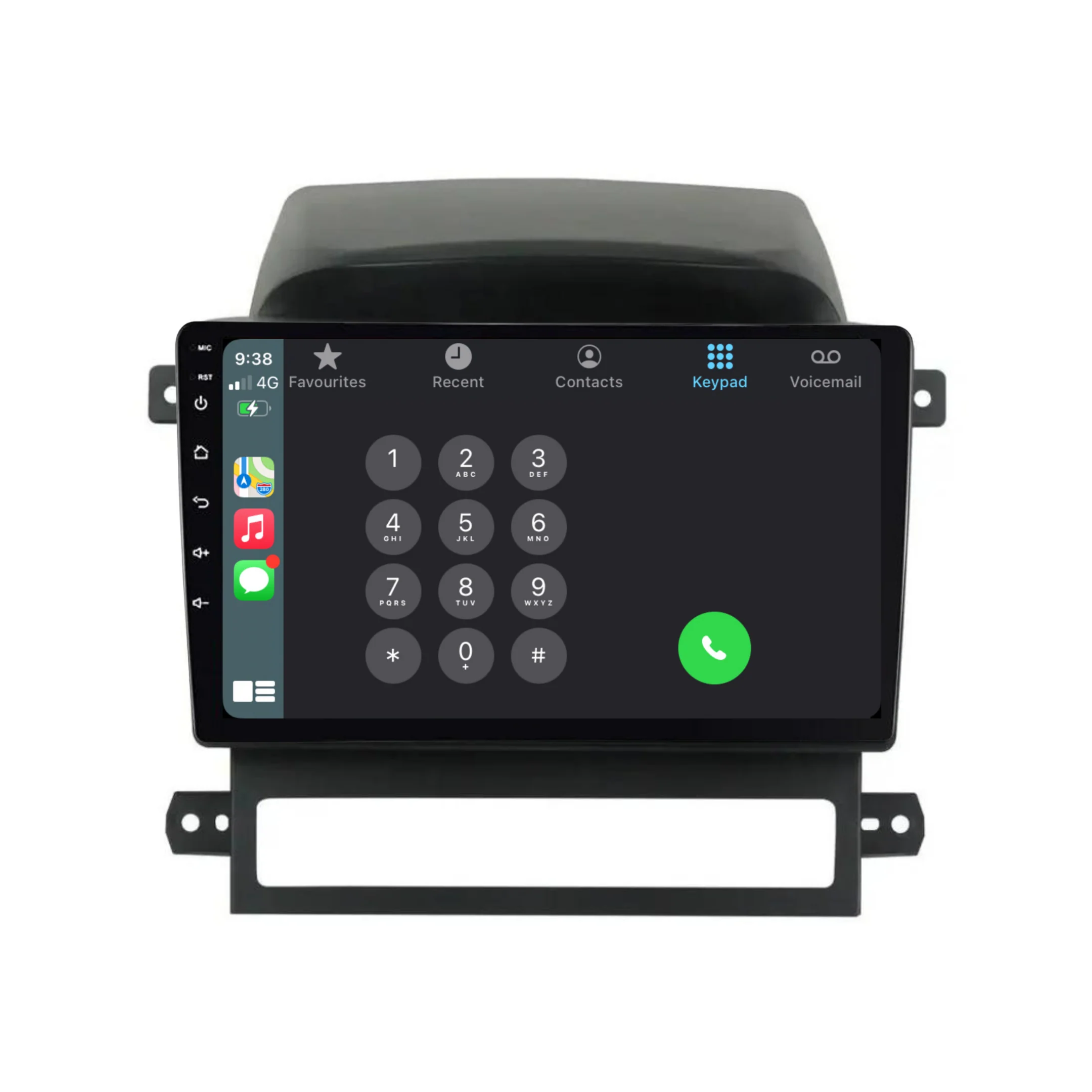 Holden Captiva (2009-2012) Plug & Play Head Unit Upgrade Kit: Car Radio with Wireless & Wired Apple CarPlay & Android Auto - Image 3
