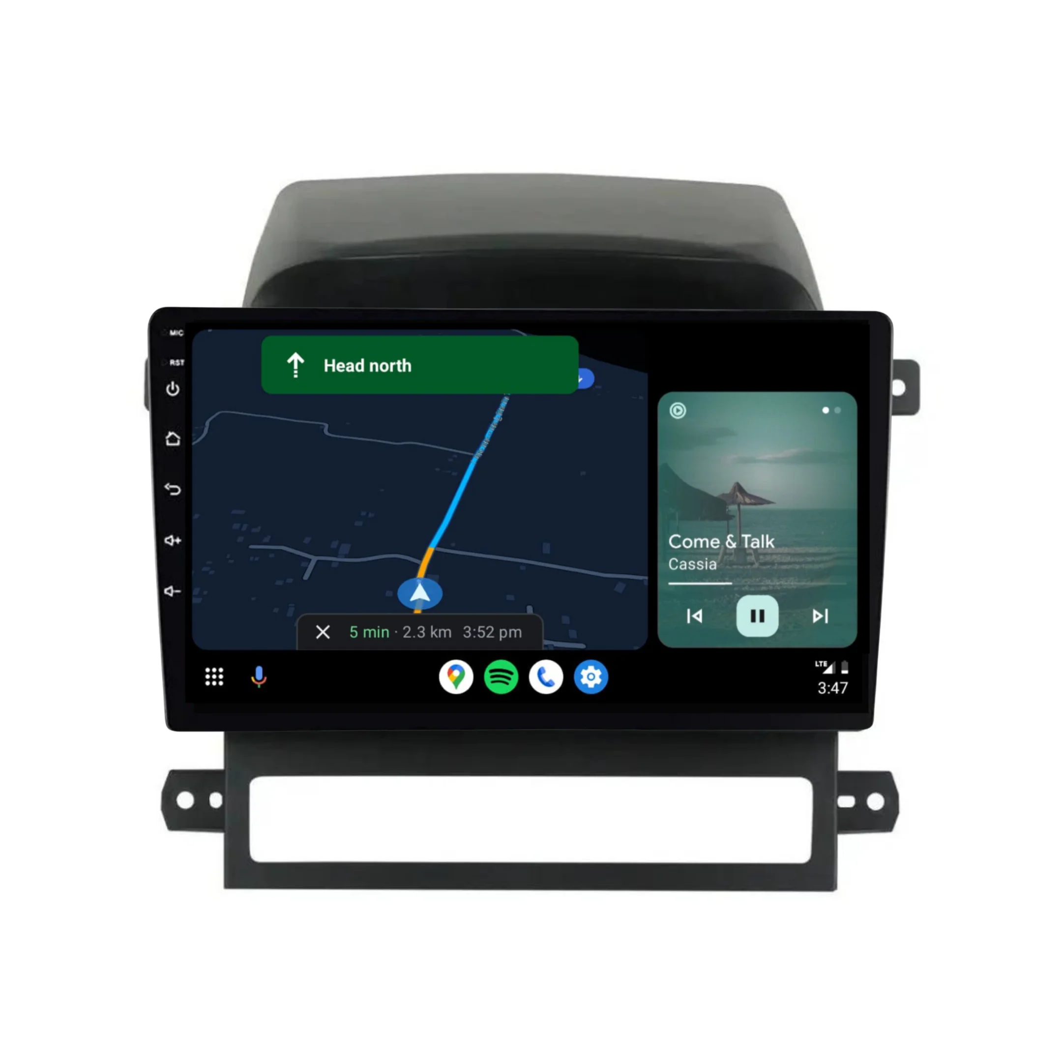 Holden Captiva (2009-2012) Plug & Play Head Unit Upgrade Kit: Car Radio with Wireless & Wired Apple CarPlay & Android Auto - Image 4