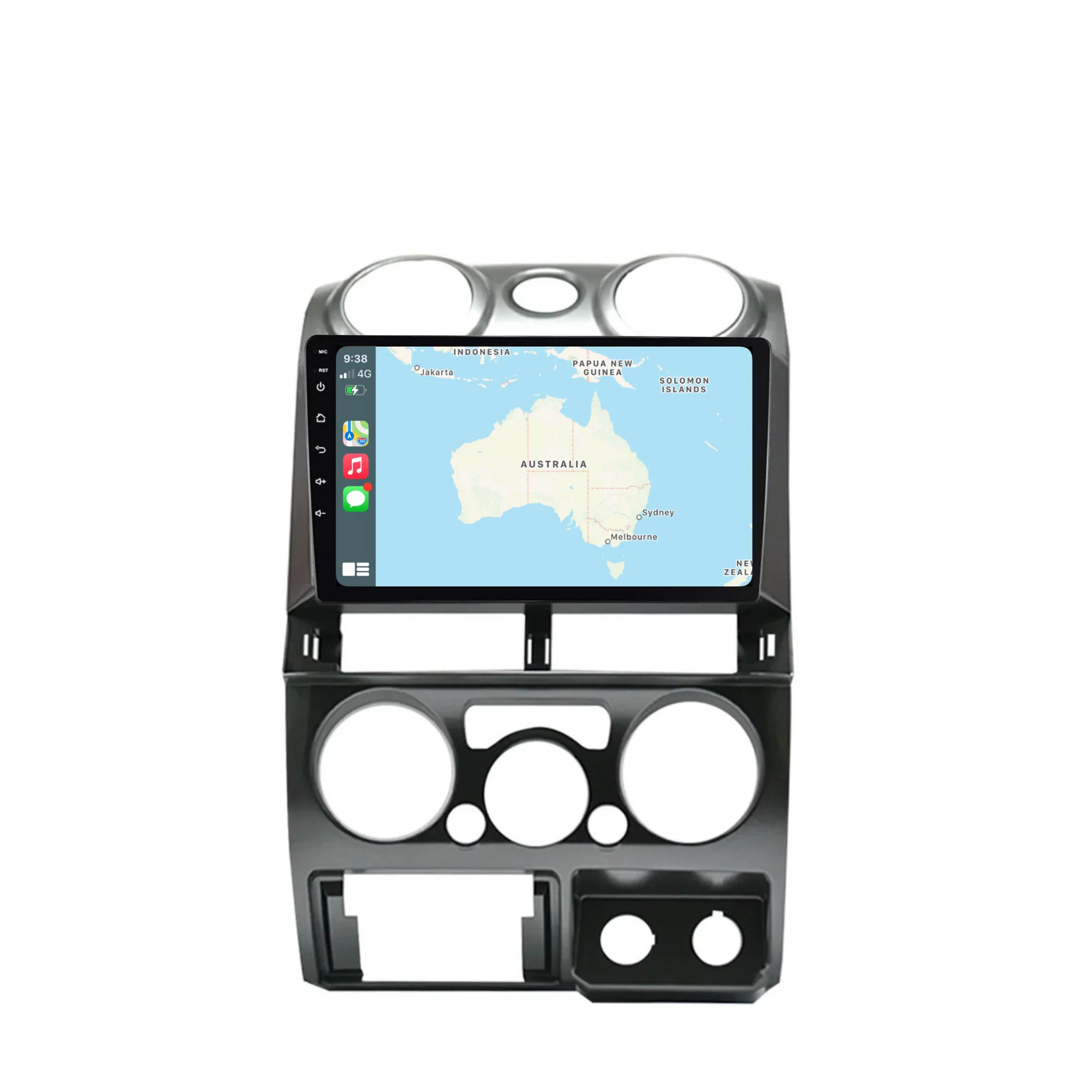 Holden Colorado (2006-2012) Plug & Play Head Unit Upgrade Kit: Car Radio with Wireless & Wired Apple CarPlay & Android Auto - Image 3