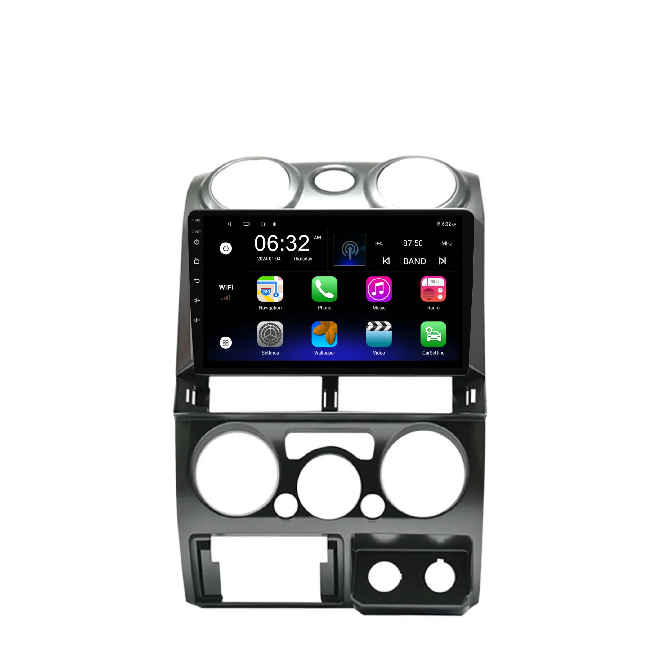 Holden Colorado (2006-2012) Plug & Play Head Unit Upgrade Kit: Car Radio with Wireless & Wired Apple CarPlay & Android Auto - Image 7