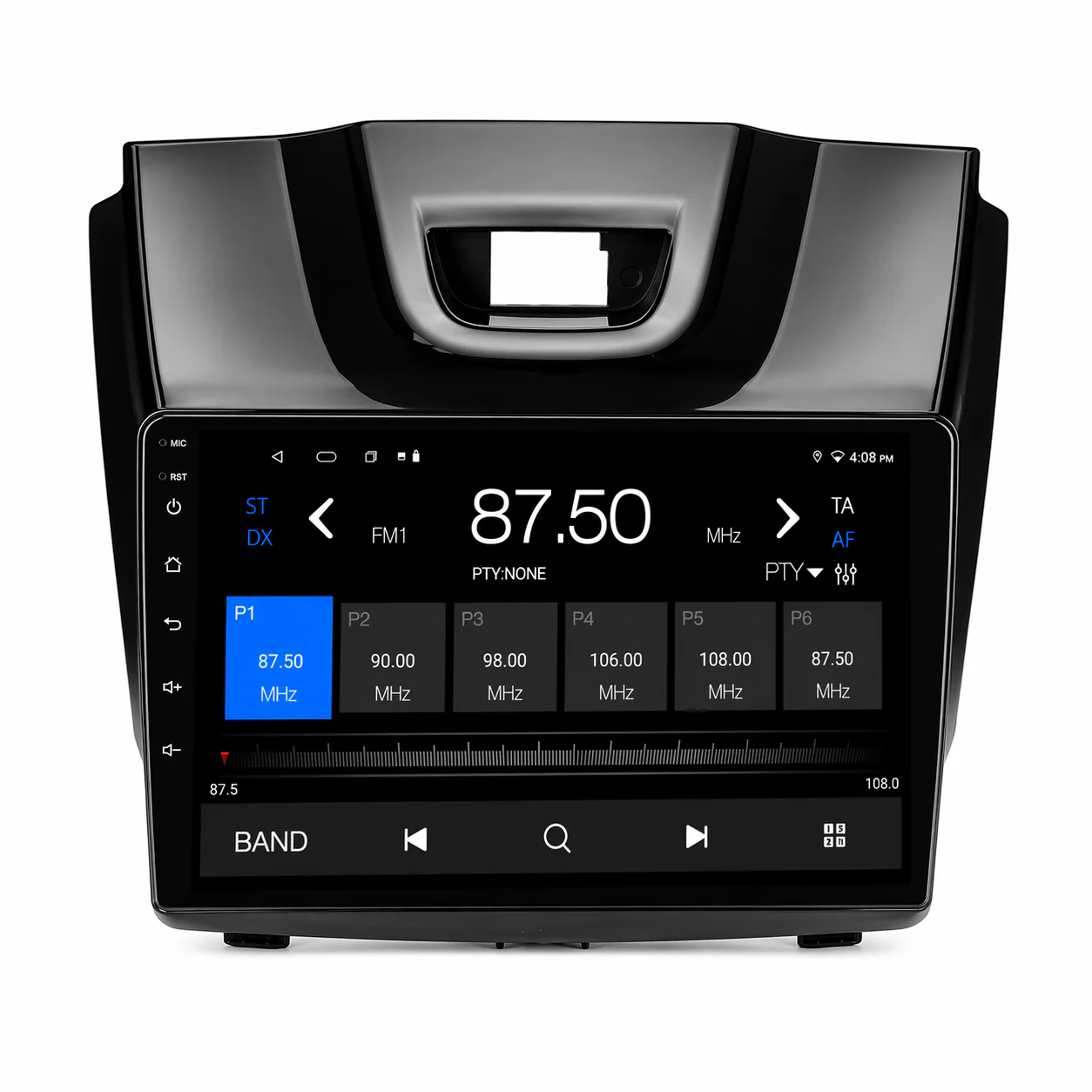 Holden Colorado GLOSS PIANO BLACK (2012-2016) Plug & Play Head Unit Upgrade Kit: Car Radio with Wireless & Wired Apple CarPlay & Android Auto (MyLink Compatible) - Image 5