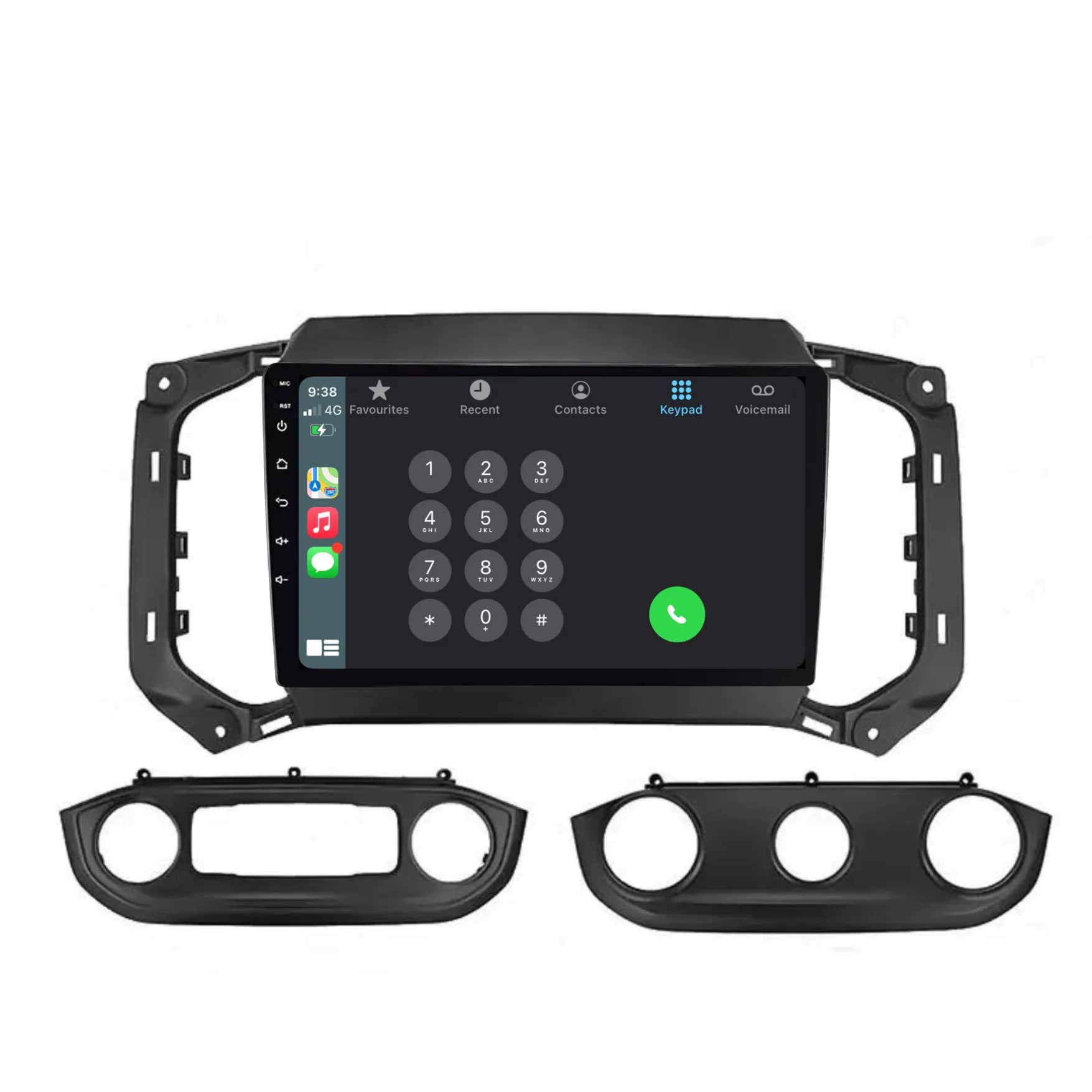 Holden Colorado & Trailblazer Z71/LS/LT/LTZ (2017-2023) Plug & Play Head Unit Upgrade Kit: Car Radio with Wireless & Wired Apple CarPlay & Android Auto - Image 3