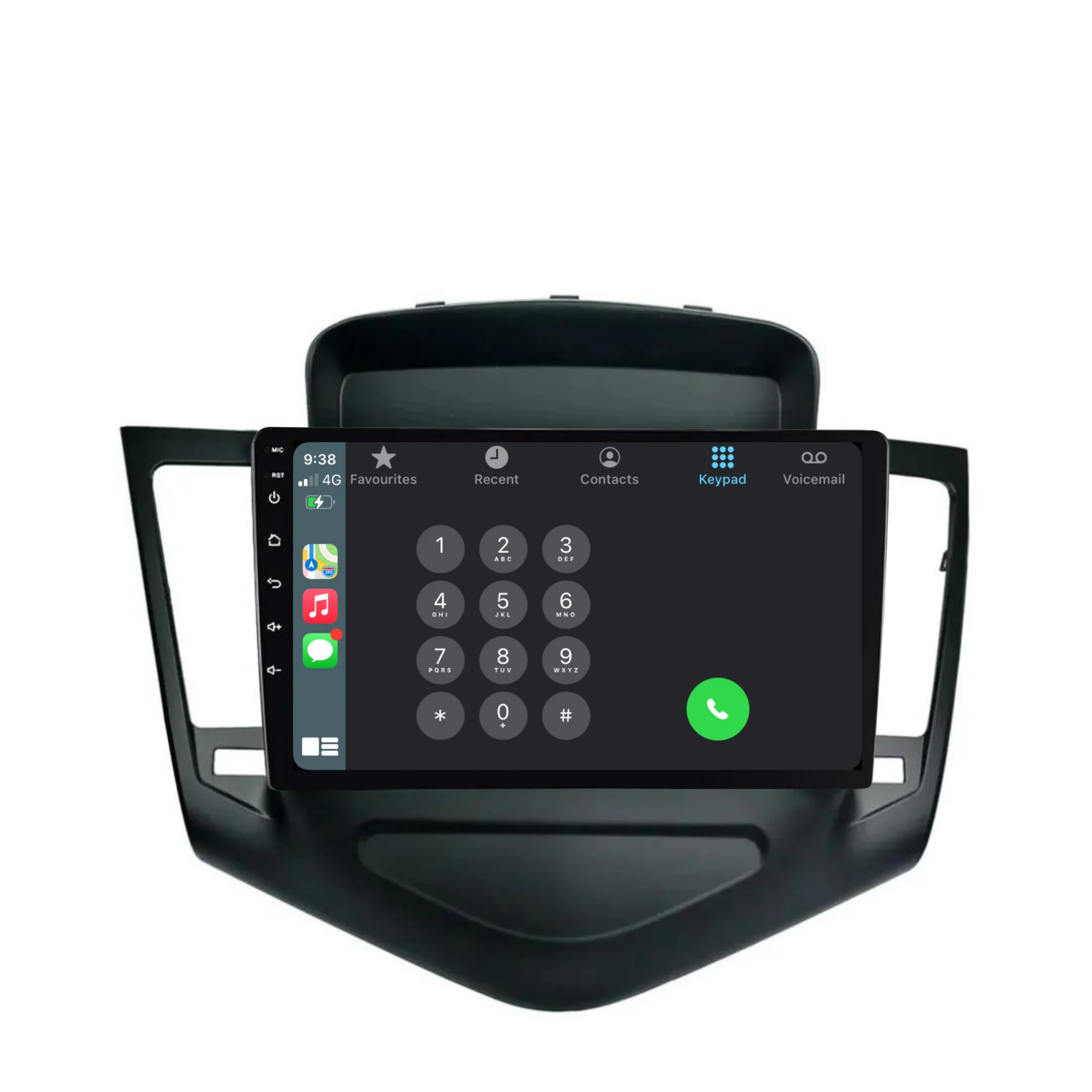 Holden Cruze (2009-2016) Plug & Play Head Unit Upgrade Kit: Car Radio with Wireless & Wired Apple CarPlay & Android Auto - Image 4