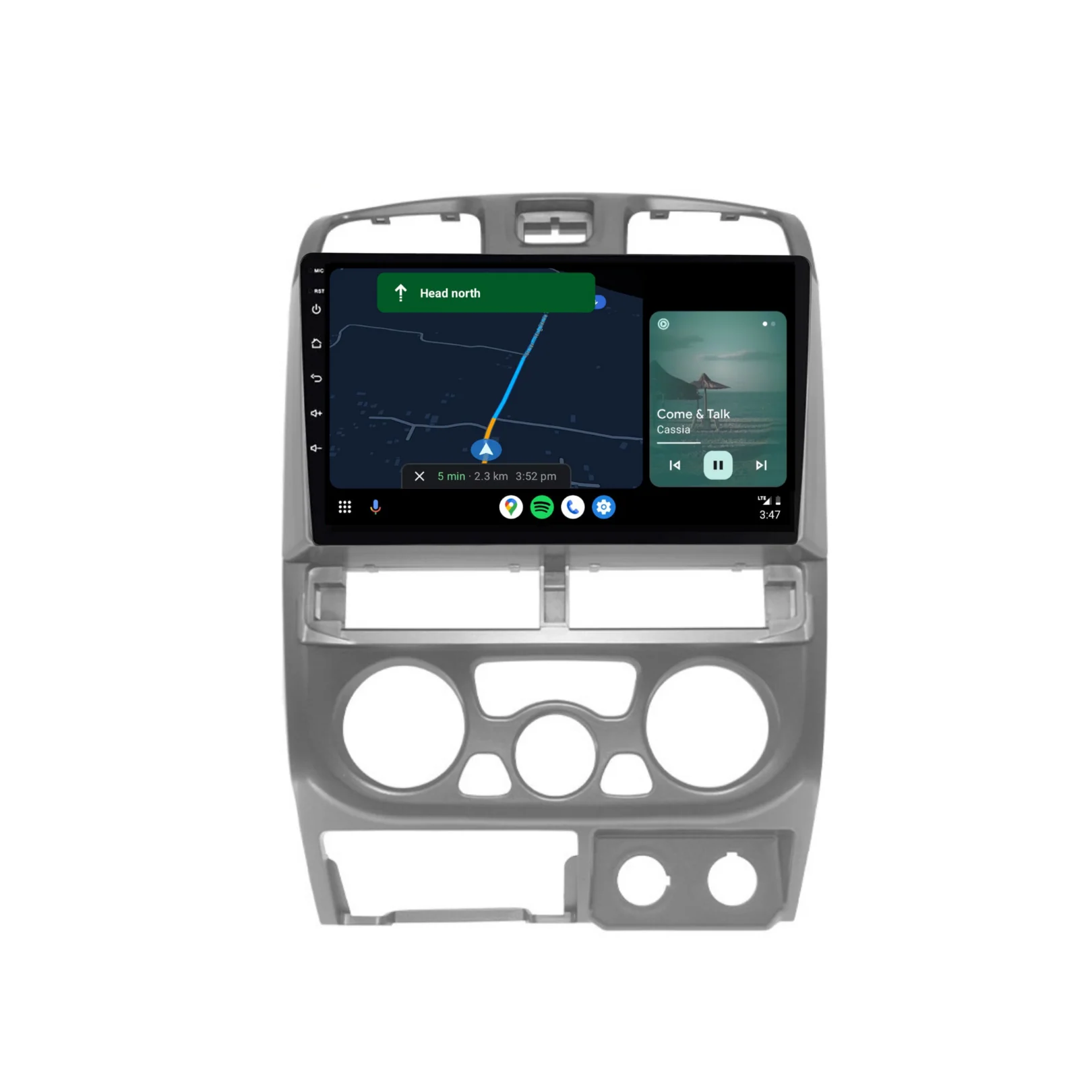 Holden Rodeo RA (2003-2008) Plug & Play Head Unit Upgrade Kit: Car Radio with Wireless & Wired Apple CarPlay & Android Auto - Image 4