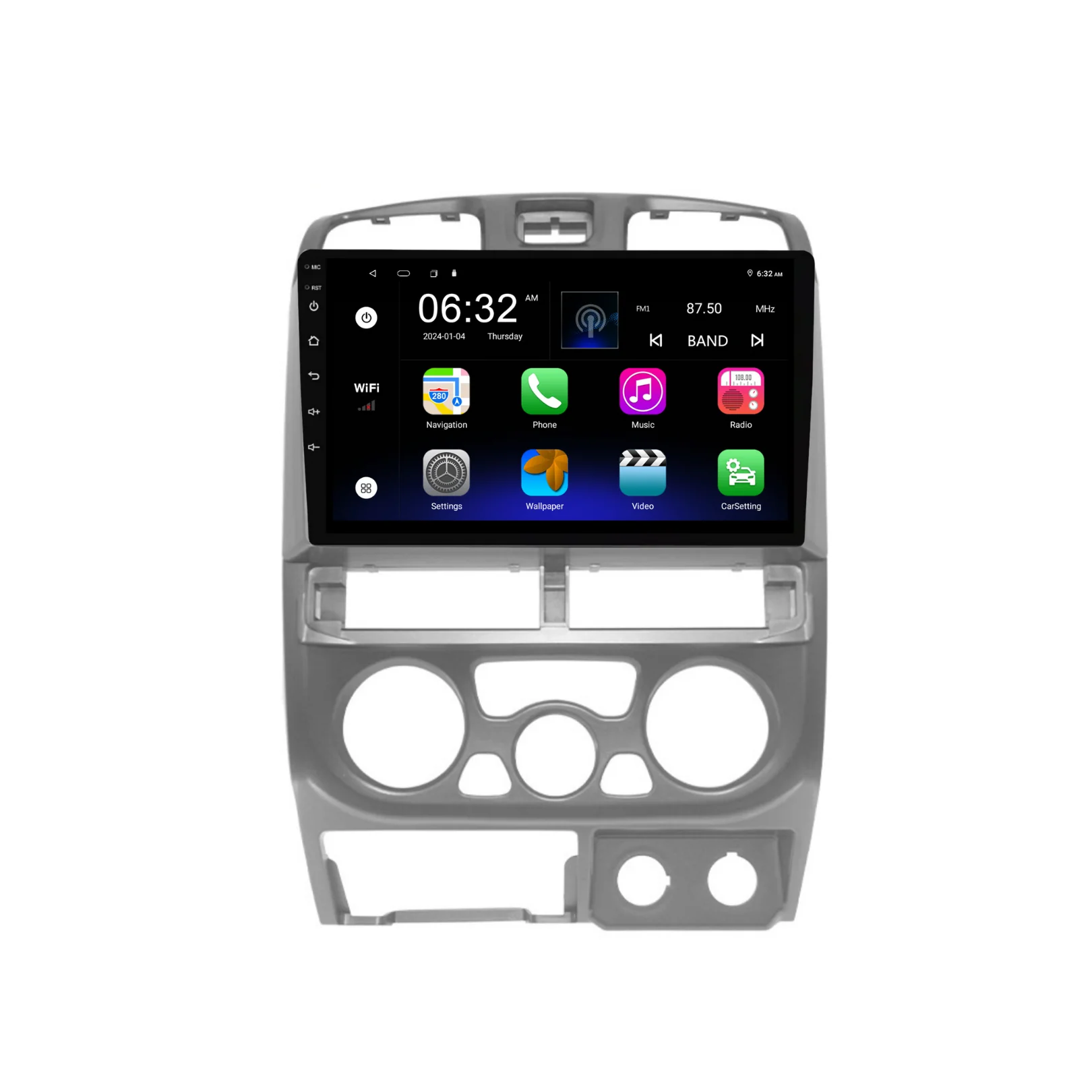 Holden Rodeo RA (2003-2008) Plug & Play Head Unit Upgrade Kit: Car Radio with Wireless & Wired Apple CarPlay & Android Auto - Image 6