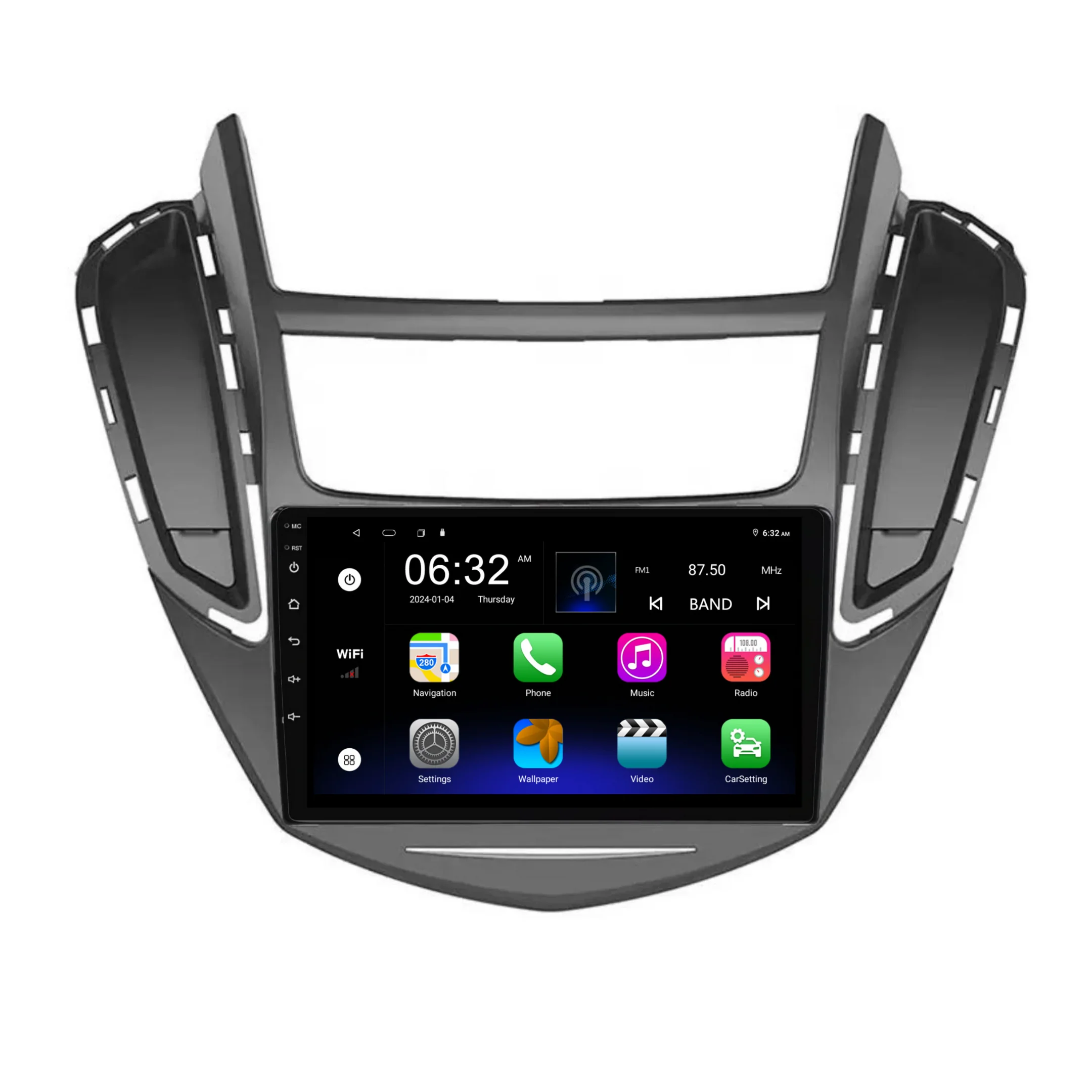 Holden Trax (2014-2016) Plug & Play Head Unit Upgrade Kit: Car Radio with Wireless & Wired Apple CarPlay & Android Auto - Image 7