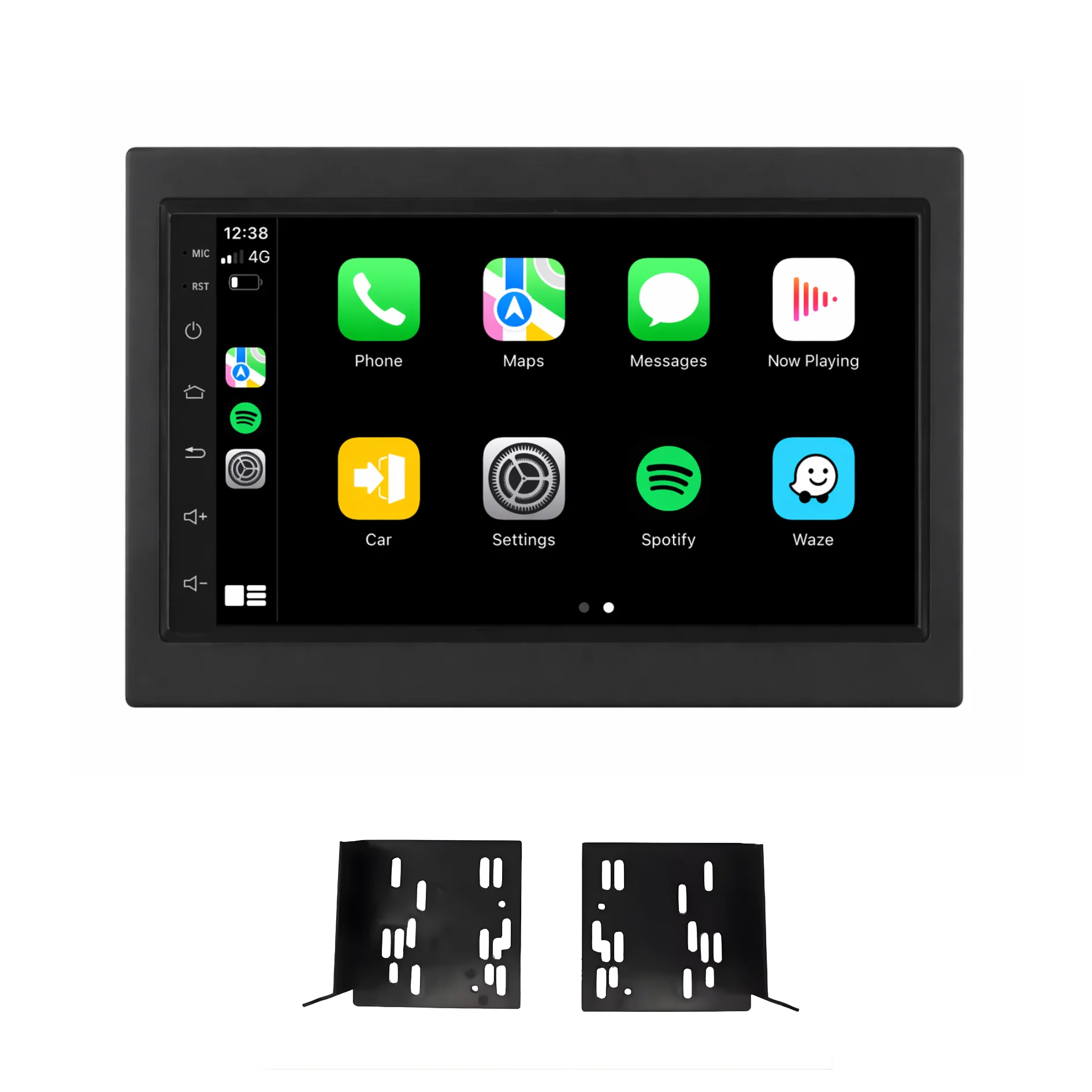 Holden VY VZ Commodore 7" (2003-2007) Plug & Play Head Unit Upgrade Kit: Car Radio with Wireless & Wired Apple CarPlay & Android Auto - Image 2