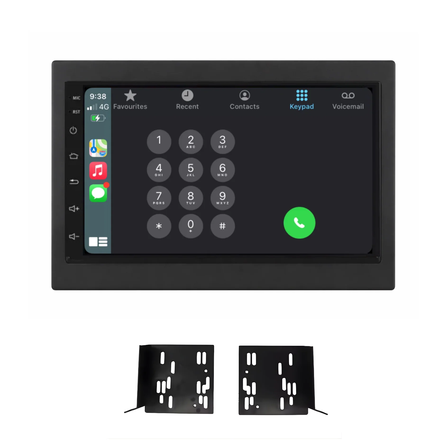 Holden VY VZ Commodore 7" (2003-2007) Plug & Play Head Unit Upgrade Kit: Car Radio with Wireless & Wired Apple CarPlay & Android Auto - Image 4