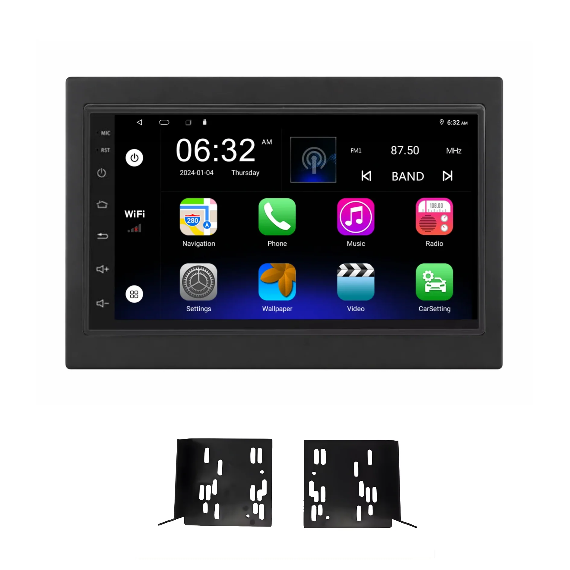 Holden VY VZ Commodore 7" (2003-2007) Plug & Play Head Unit Upgrade Kit: Car Radio with Wireless & Wired Apple CarPlay & Android Auto - Image 6