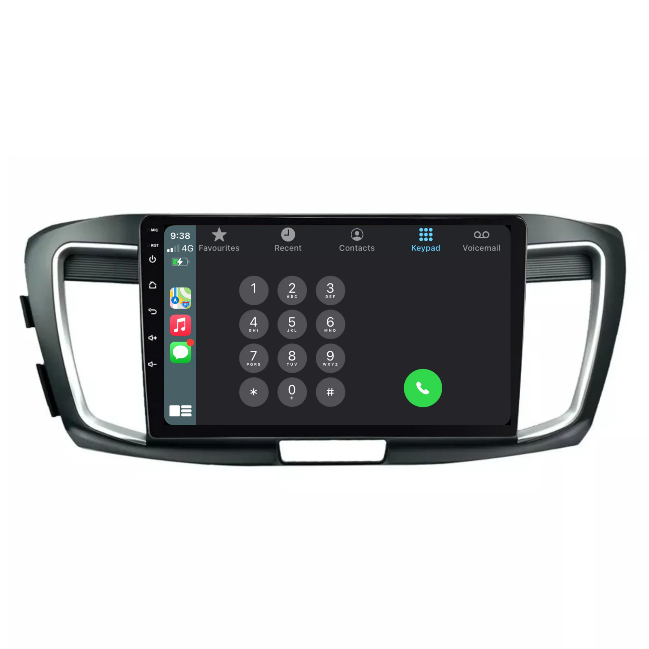 Honda Accord (2013-2017) Plug & Play Head Unit Upgrade Kit: Car Radio with Wireless & Wired Apple CarPlay & Android Auto - Image 3