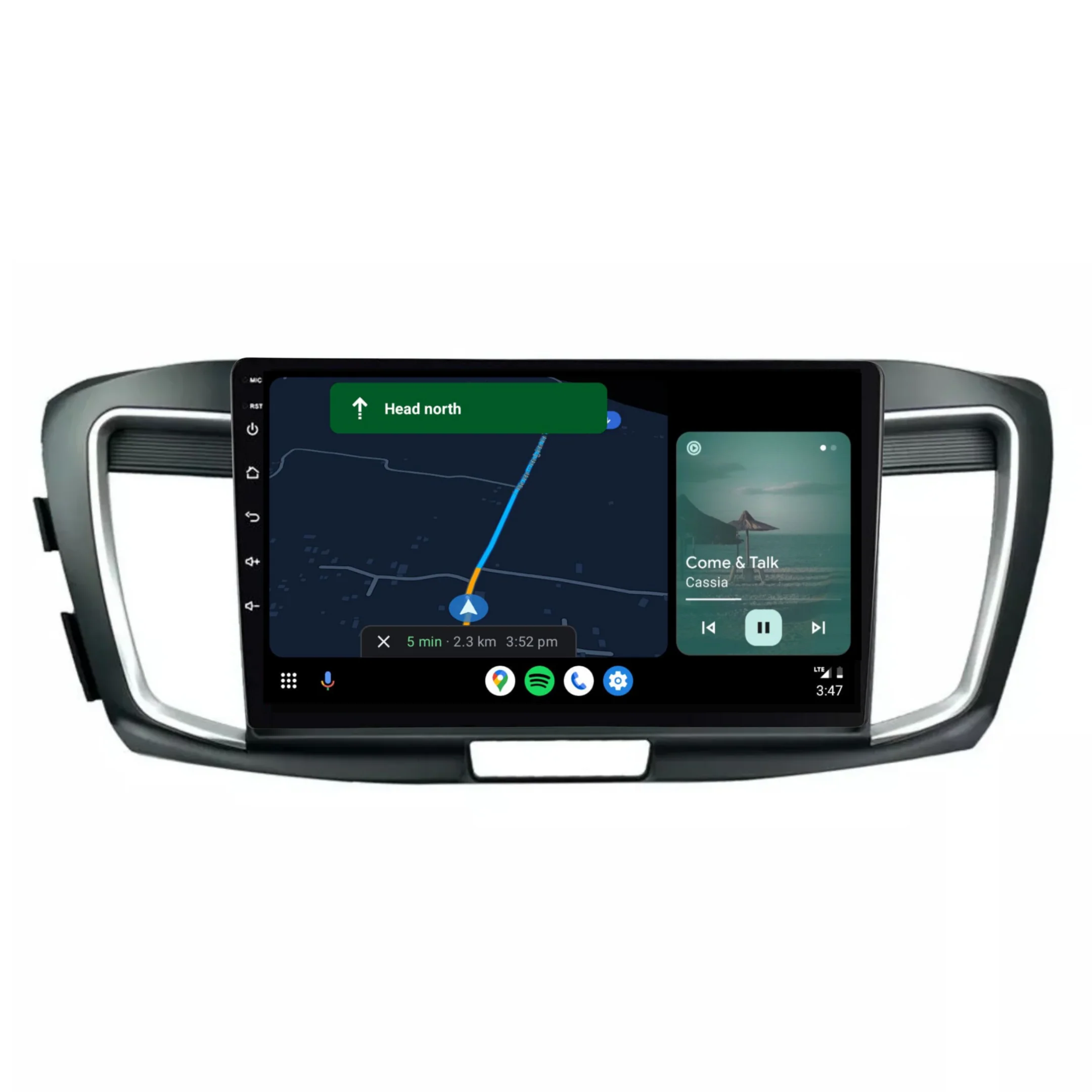 Honda Accord (2013-2017) Plug & Play Head Unit Upgrade Kit: Car Radio with Wireless & Wired Apple CarPlay & Android Auto - Image 4