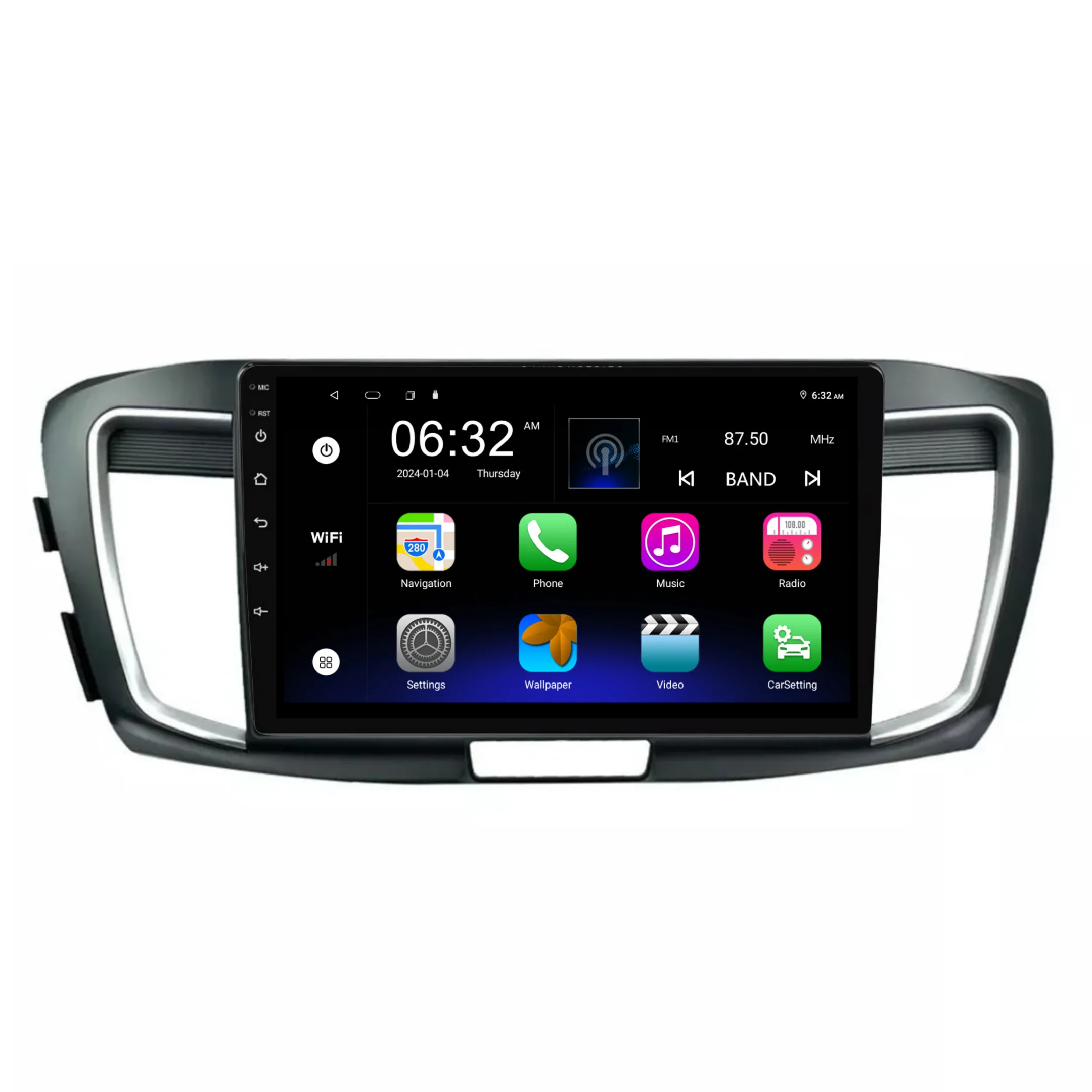 Honda Accord (2013-2017) Plug & Play Head Unit Upgrade Kit: Car Radio with Wireless & Wired Apple CarPlay & Android Auto - Image 6