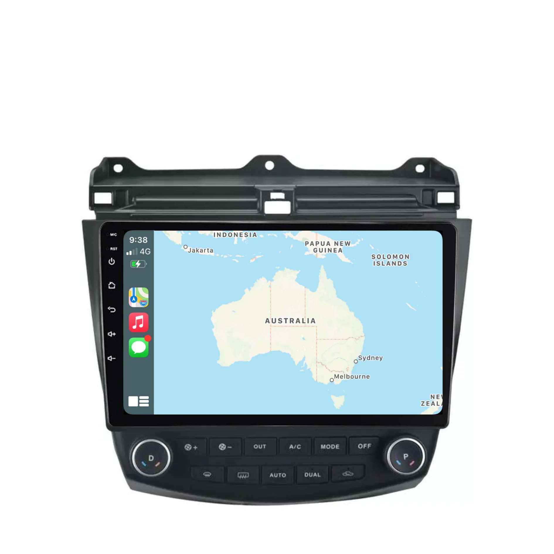 Honda Accord Euro (2003-2007) Plug & Play Head Unit Upgrade Kit: Car Radio with Wireless & Wired Apple CarPlay & Android Auto - Image 4