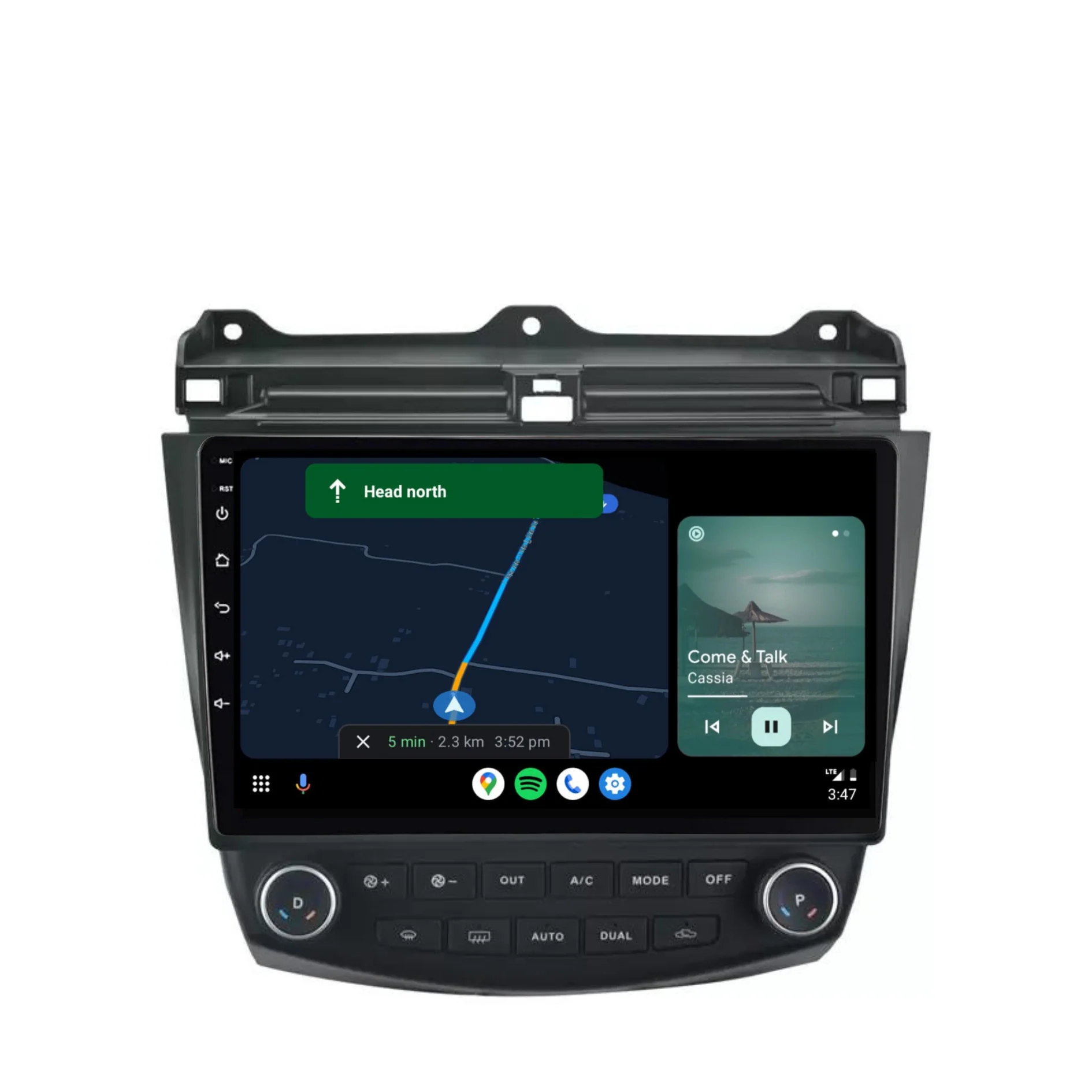 Honda Accord Euro (2003-2007) Plug & Play Head Unit Upgrade Kit: Car Radio with Wireless & Wired Apple CarPlay & Android Auto - Image 5