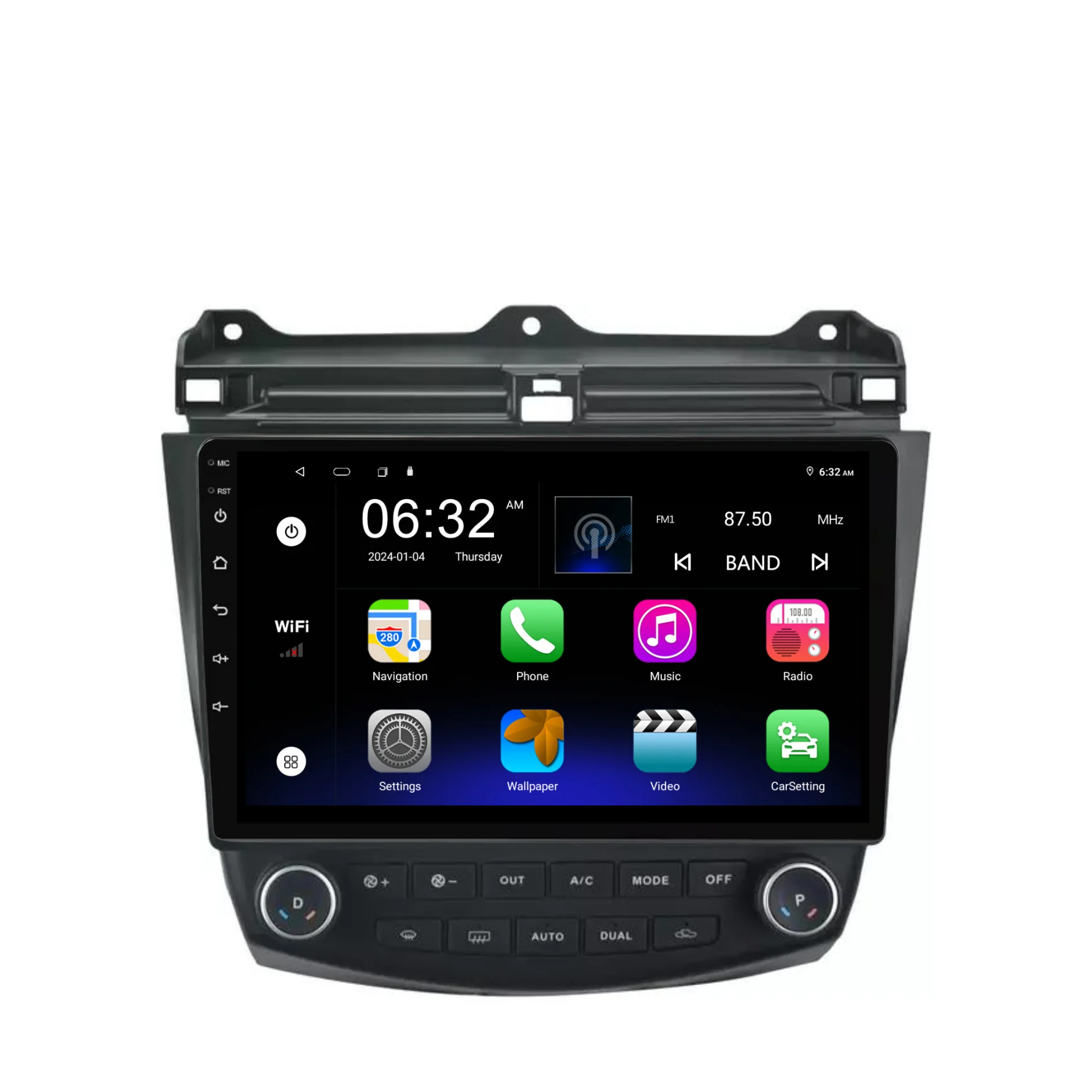 Honda Accord Euro (2003-2007) Plug & Play Head Unit Upgrade Kit: Car Radio with Wireless & Wired Apple CarPlay & Android Auto - Image 7