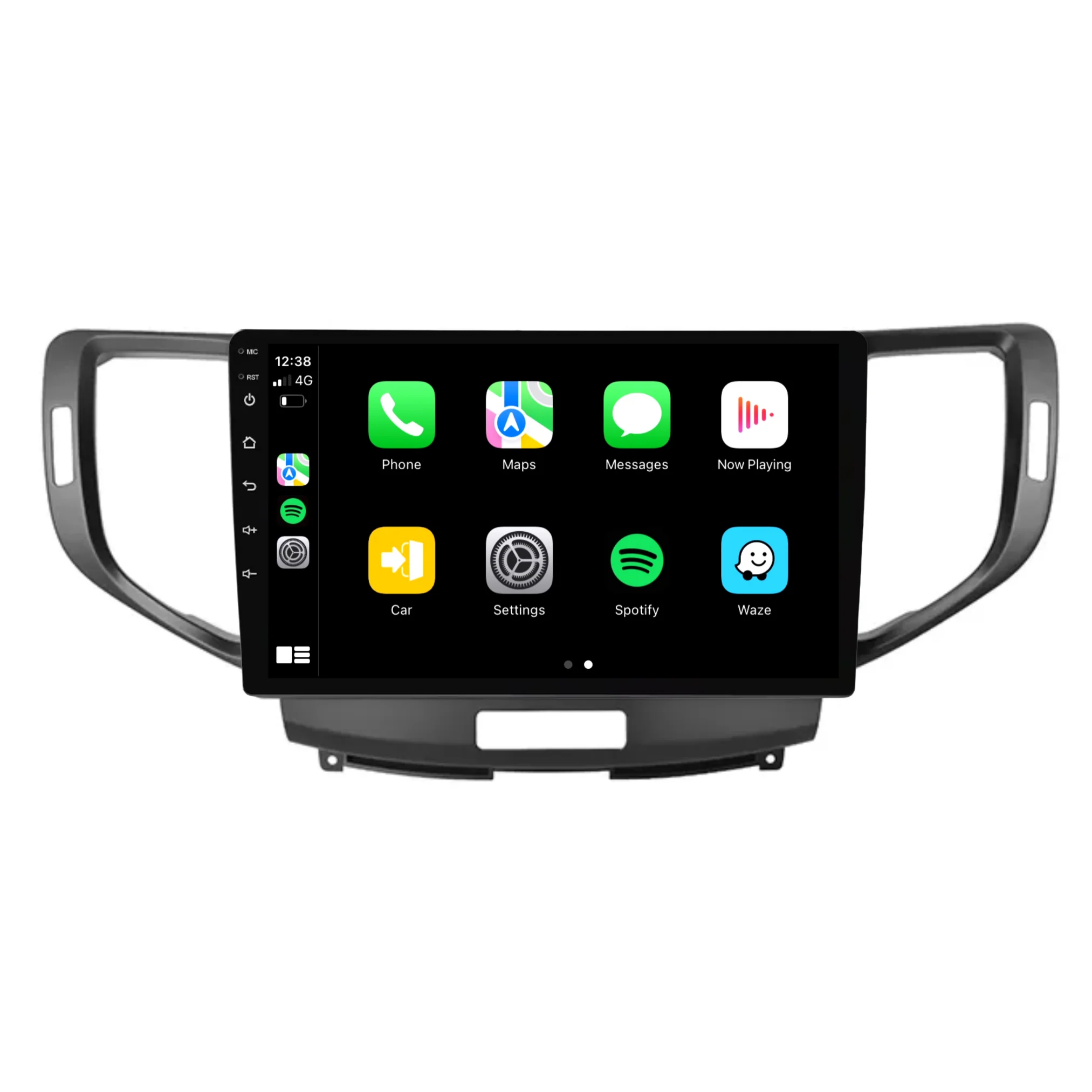 Honda Accord Euro (2008-2012) Plug & Play Head Unit Upgrade Kit: Car Radio with Wireless & Wired Apple CarPlay & Android Auto - Image 2
