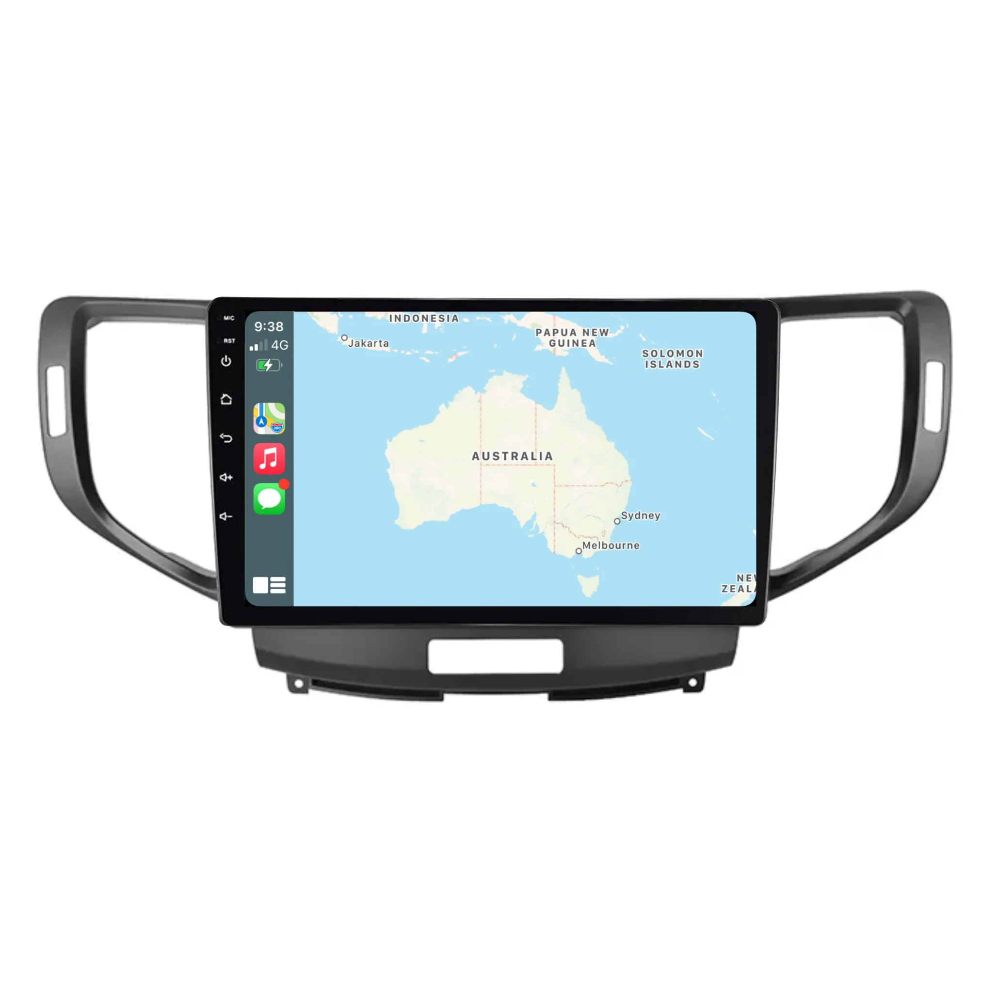 Honda Accord Euro (2008-2012) Plug & Play Head Unit Upgrade Kit: Car Radio with Wireless & Wired Apple CarPlay & Android Auto - Image 3