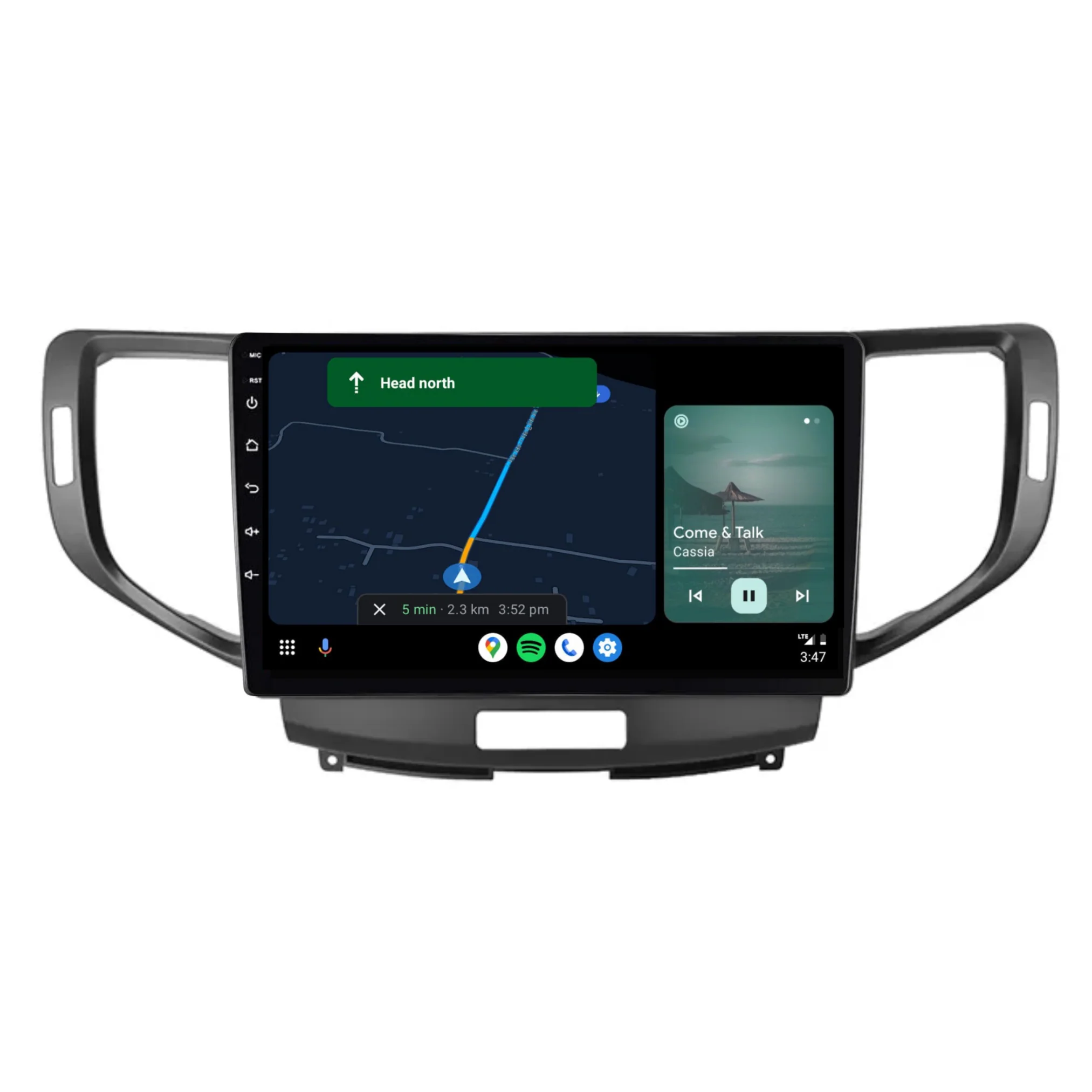 Honda Accord Euro (2008-2012) Plug & Play Head Unit Upgrade Kit: Car Radio with Wireless & Wired Apple CarPlay & Android Auto - Image 5