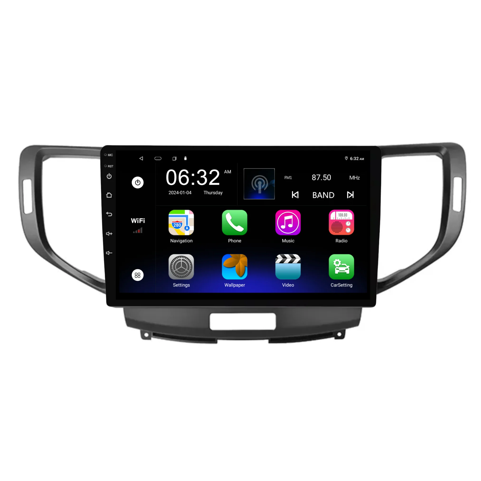 Honda Accord Euro (2008-2012) Plug & Play Head Unit Upgrade Kit: Car Radio with Wireless & Wired Apple CarPlay & Android Auto - Image 7