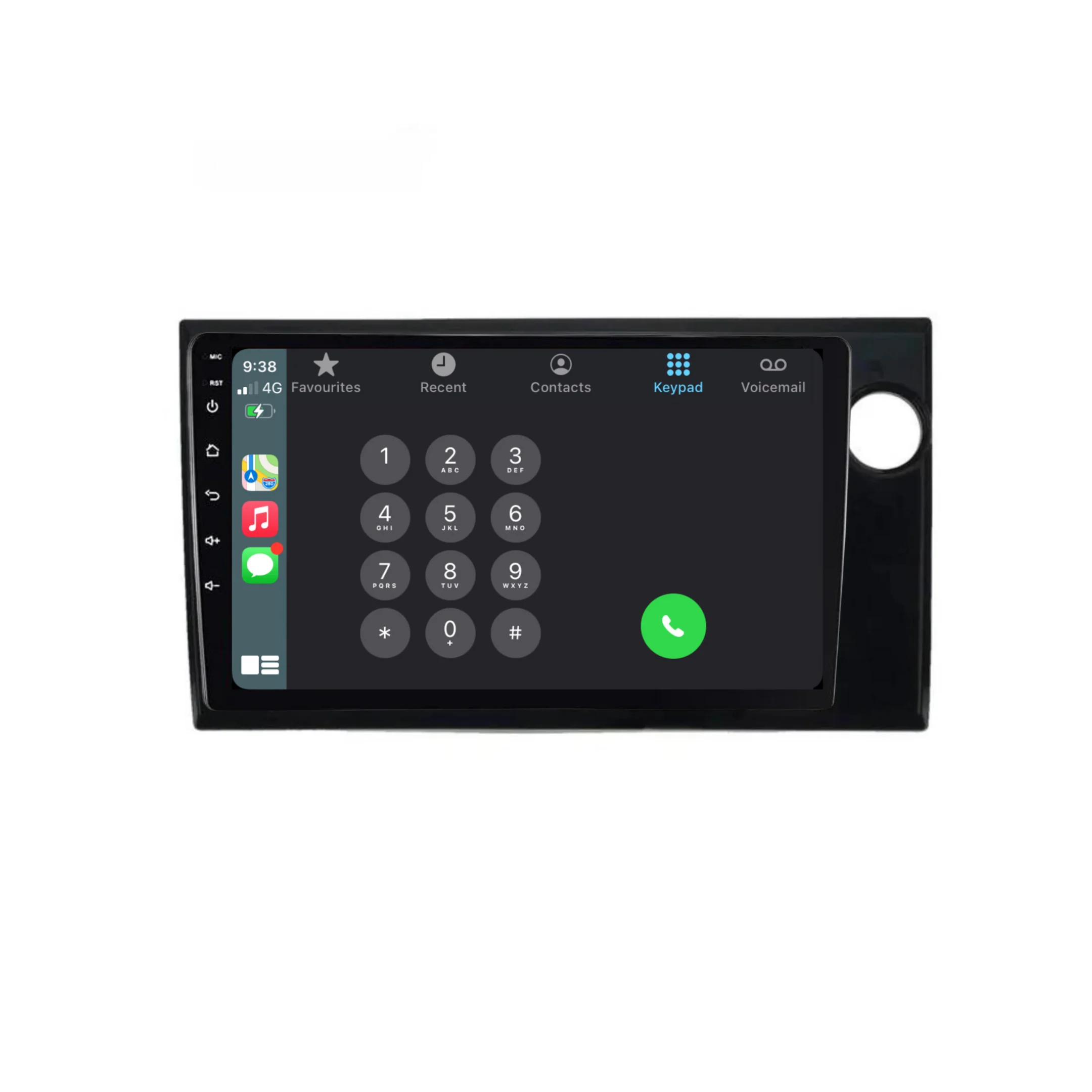 Honda BRV / Amaze / Brio (2015-2019) Plug & Play Head Unit Upgrade Kit: Car Radio with Wireless & Wired Apple CarPlay & Android Auto - Image 3